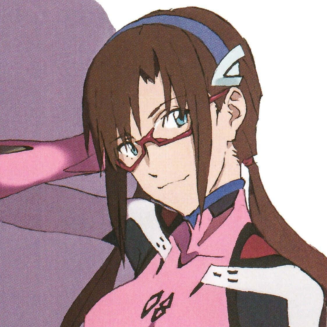 Mari Illustrious Makinami, pilot suit, brown hair, SD Phone Wallpaper
