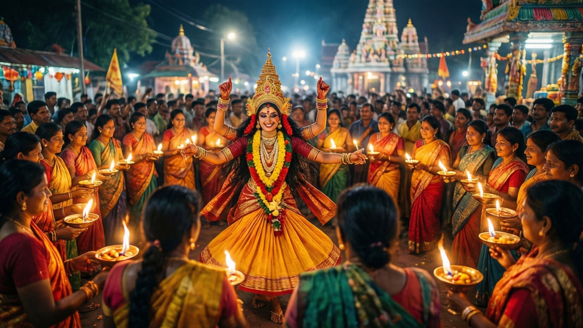 Mariamman, festival, dance, Full HD Desktop Wallpaper