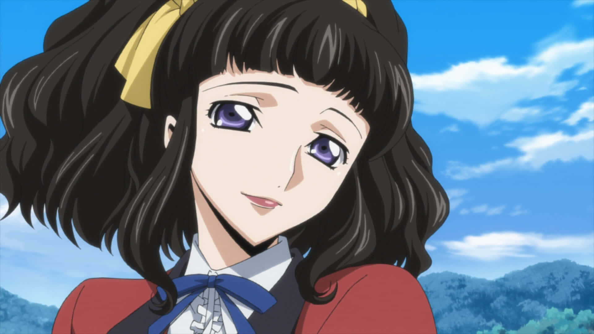 Marianne Vi Britannia, anime portrait, dark hair, Full HD Desktop Wallpaper