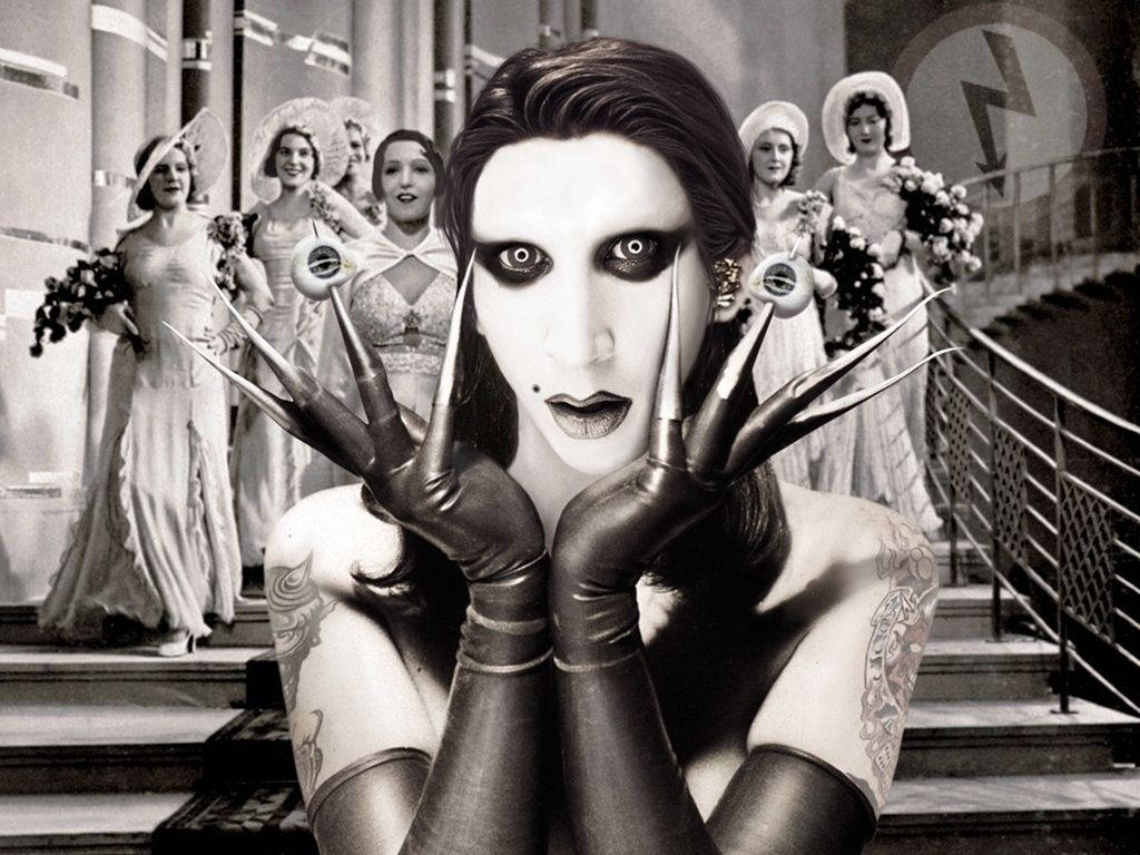 Marilyn Manson, Gothic Rock, Shock Rock, SD Desktop Wallpaper