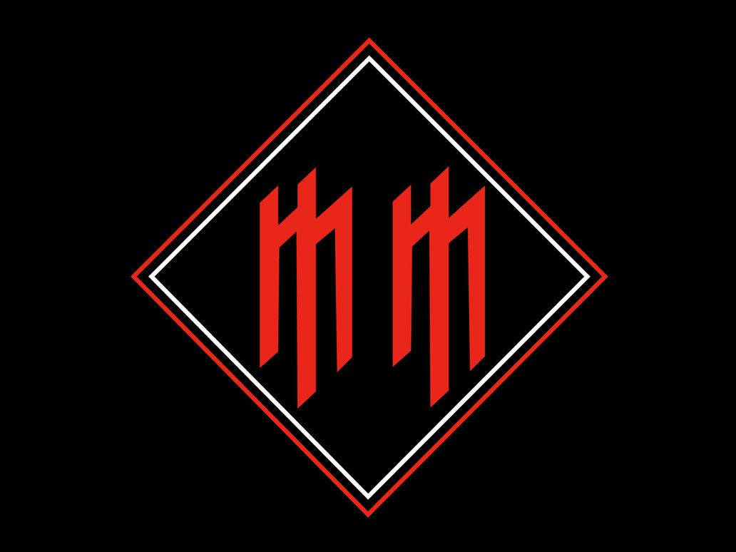 Marilyn Manson, red, black, SD Desktop Wallpaper