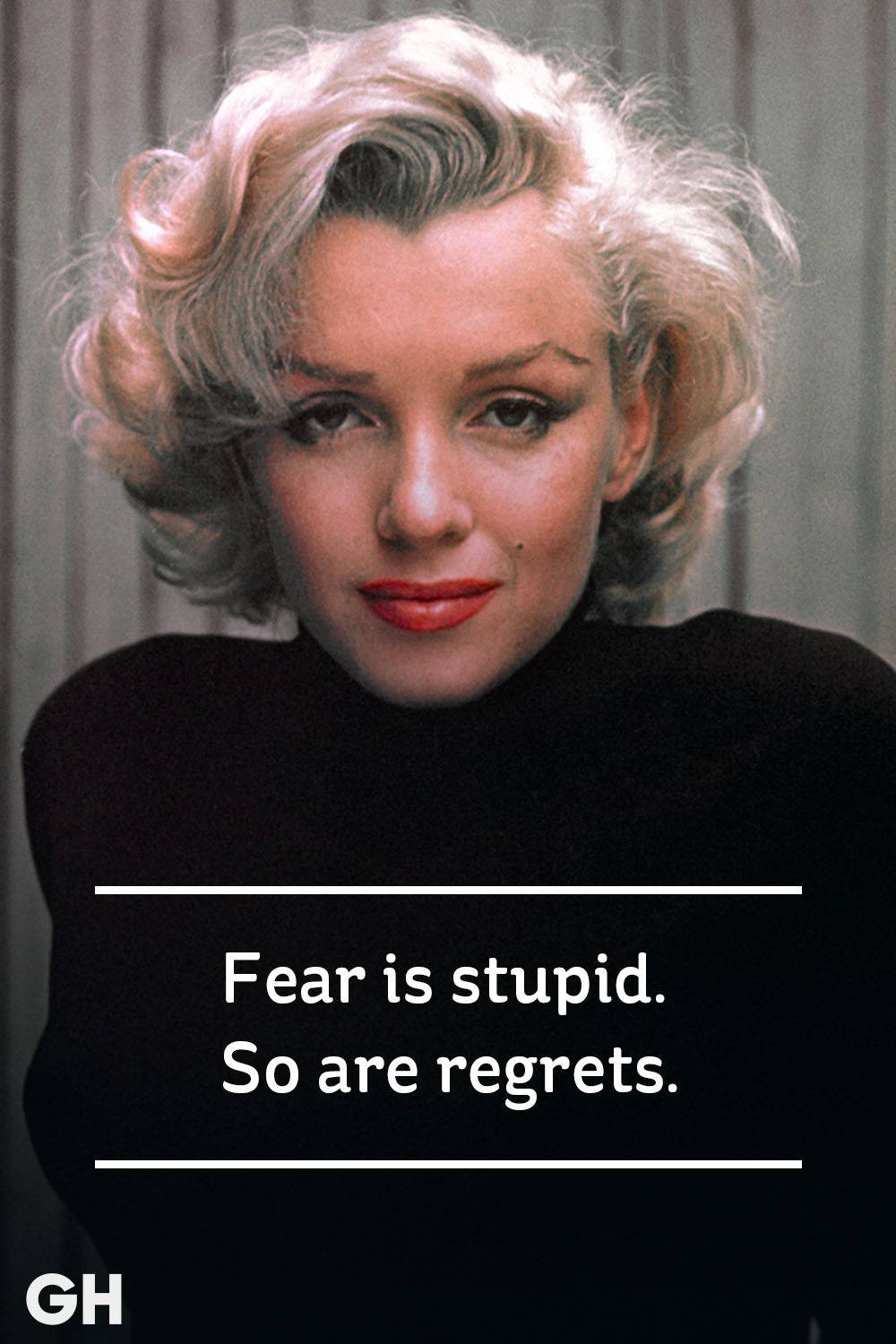 Marilyn Monroe, bold red lips, blonde curls, HD Phone Wallpaper