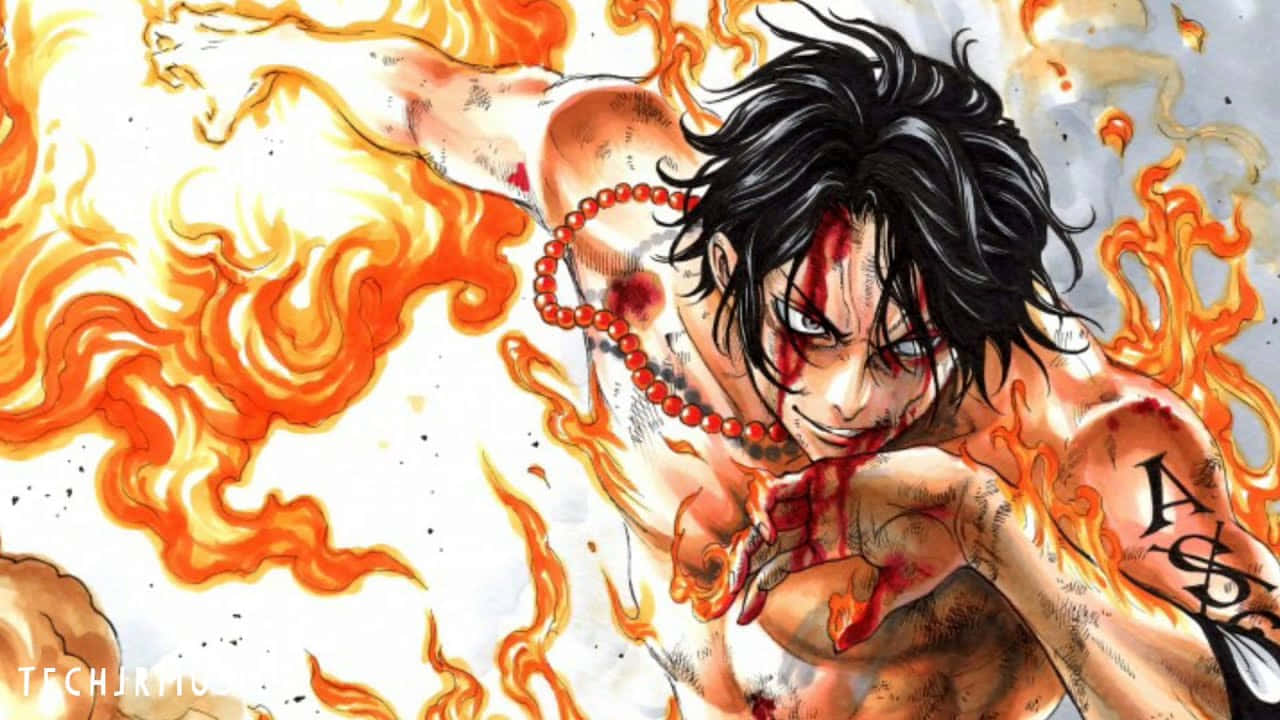 Marineford Aftermath, anime warrior, black hair, HD Desktop Wallpaper