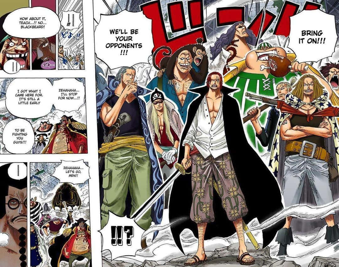 Marineford Aftermath, manga panel, pirates, SD Desktop Wallpaper