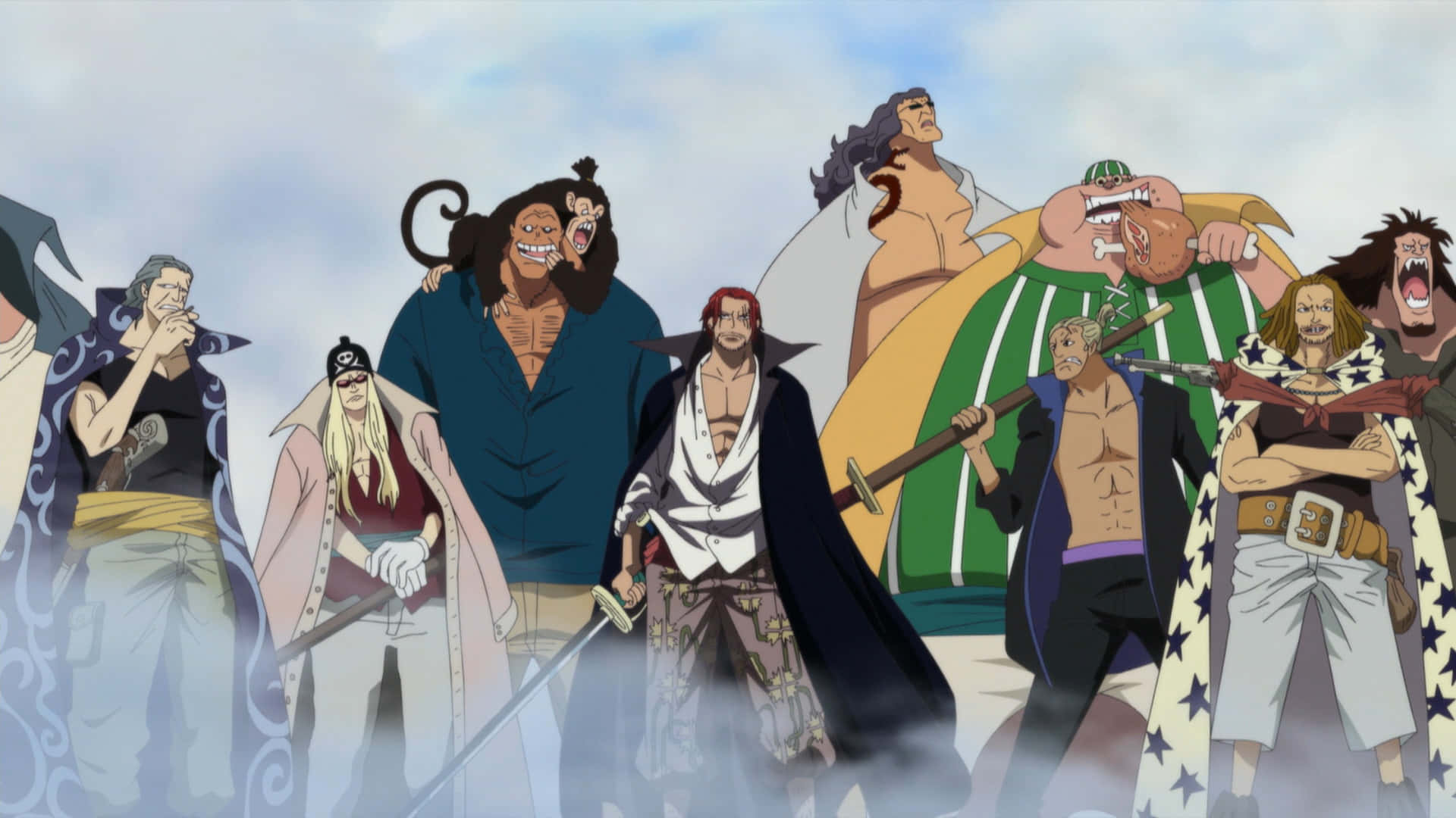 Marineford War, anime pirates, swords, Full HD Desktop Wallpaper