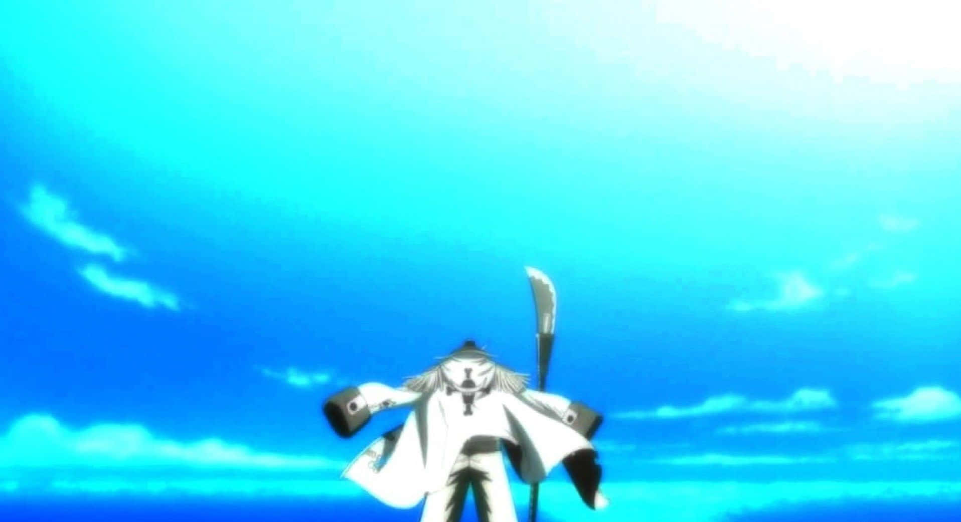 Marineford, white-robed anime character, long hair, HD Desktop Wallpaper