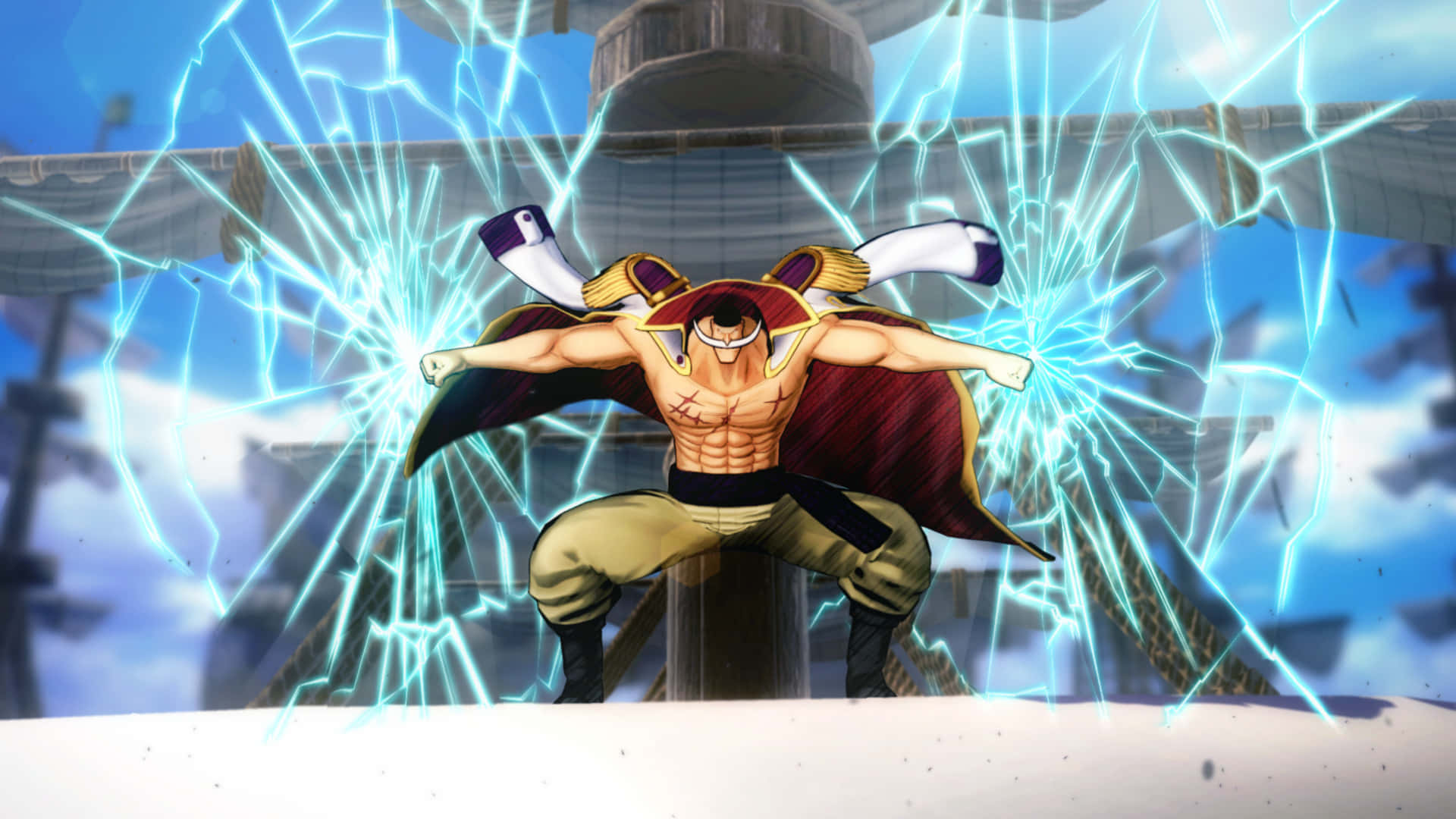 Marineford, 1920 x 1080, anime warrior, Full HD Desktop Wallpaper