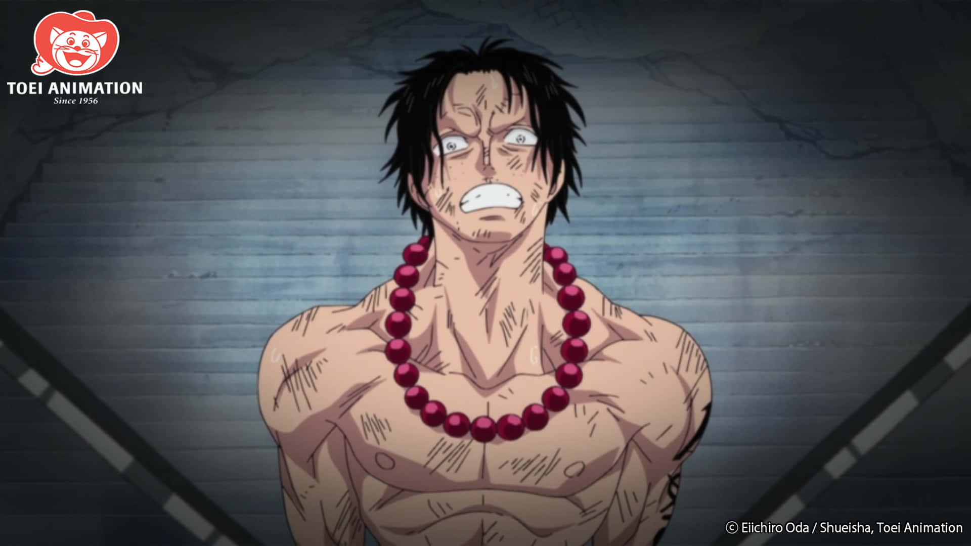Marineford War, anime man, black hair, Full HD Desktop Wallpaper
