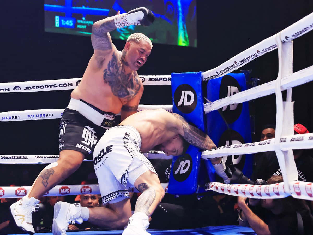 Mark Hunt, boxer, punch, SD Desktop Wallpaper