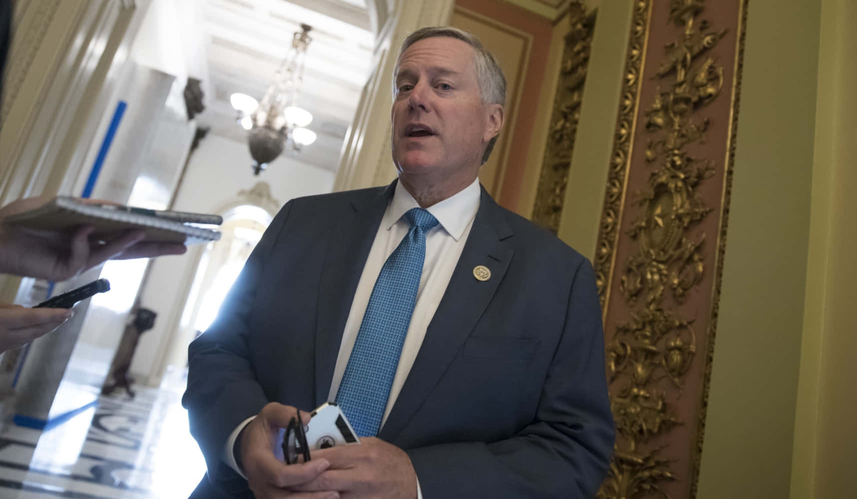Mark Meadows, dark suit, blue tie, HD Desktop Wallpaper