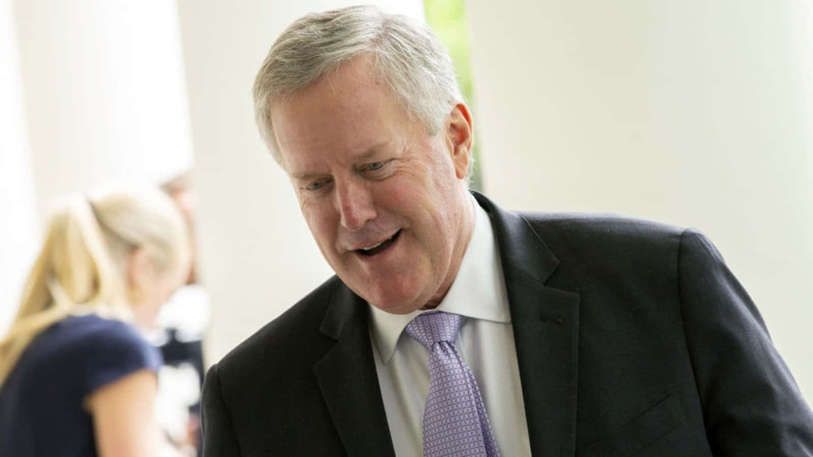 Mark Meadows, dark suit, patterned purple tie, HD Desktop Wallpaper