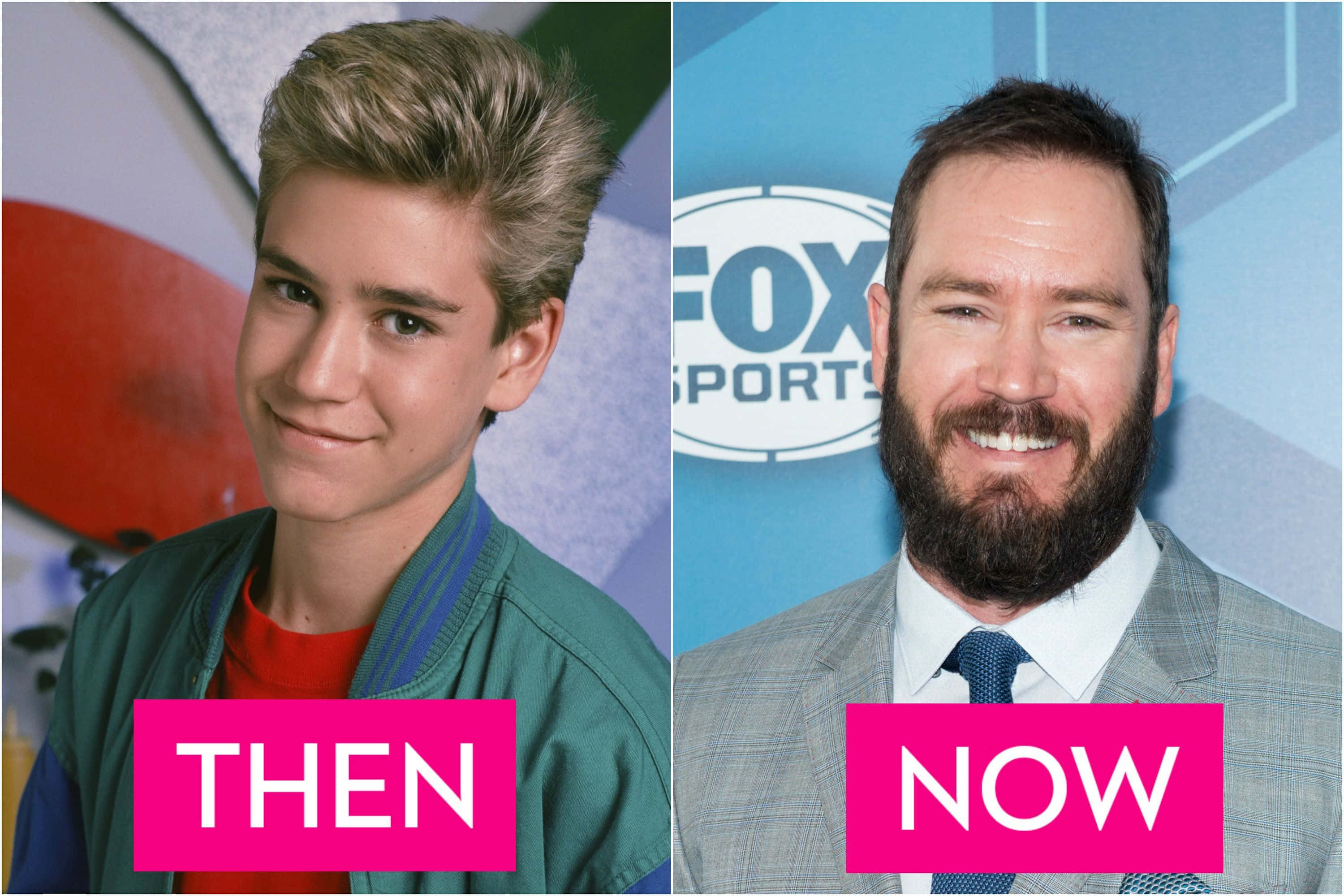 Mark-Paul Gosselaar, bomber jacket, bearded man, 2K Desktop Wallpaper