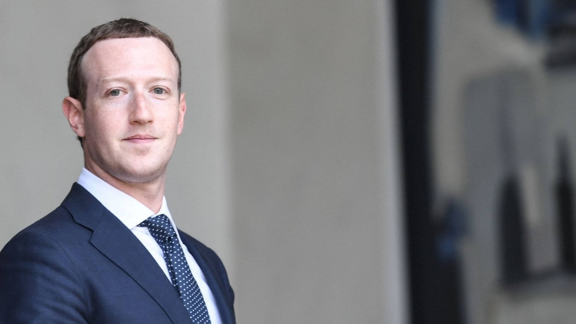 Mark Zuckerberg, formal suit, dark suit, Full HD Desktop Wallpaper