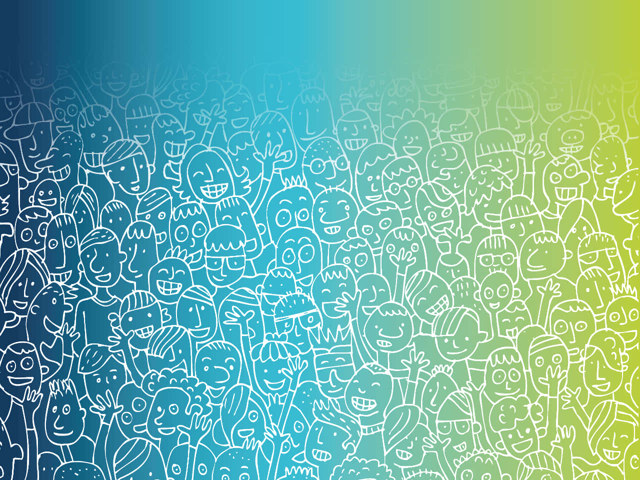 blue, green, gradient background, HD Desktop Wallpaper