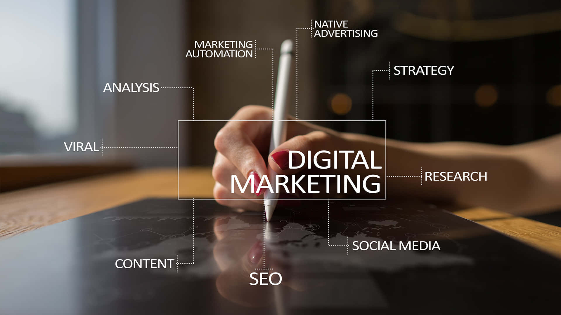 digital marketing, seo strategy, social media, Full HD Desktop Wallpaper