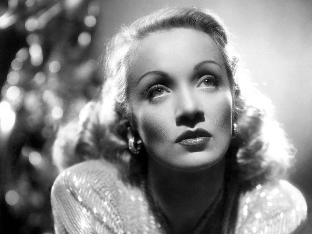 Marlene Dietrich, shiny silver dress, sequined dress, SD Desktop Wallpaper