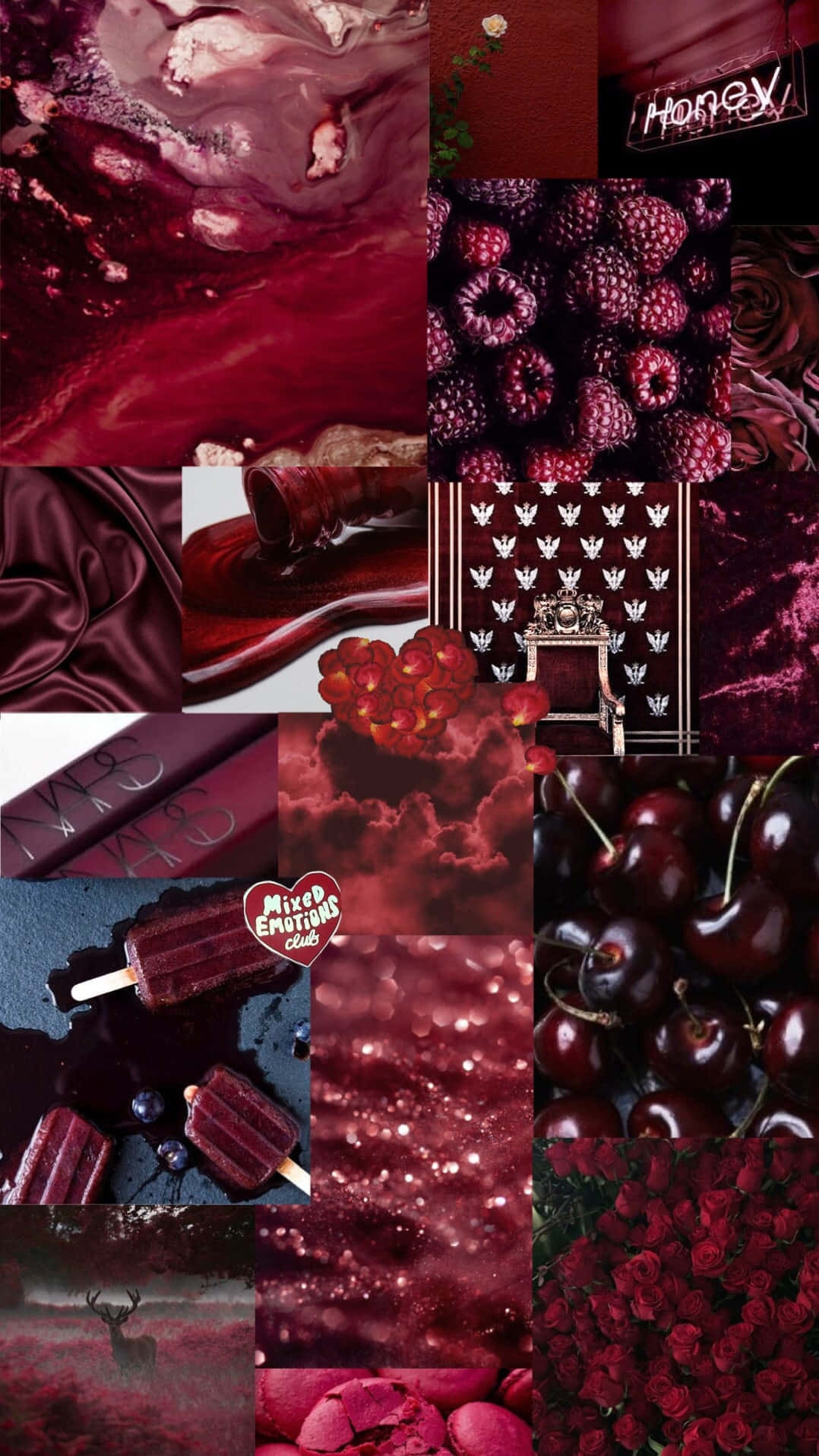 burgundy, maroon, berries, HD Phone Wallpaper