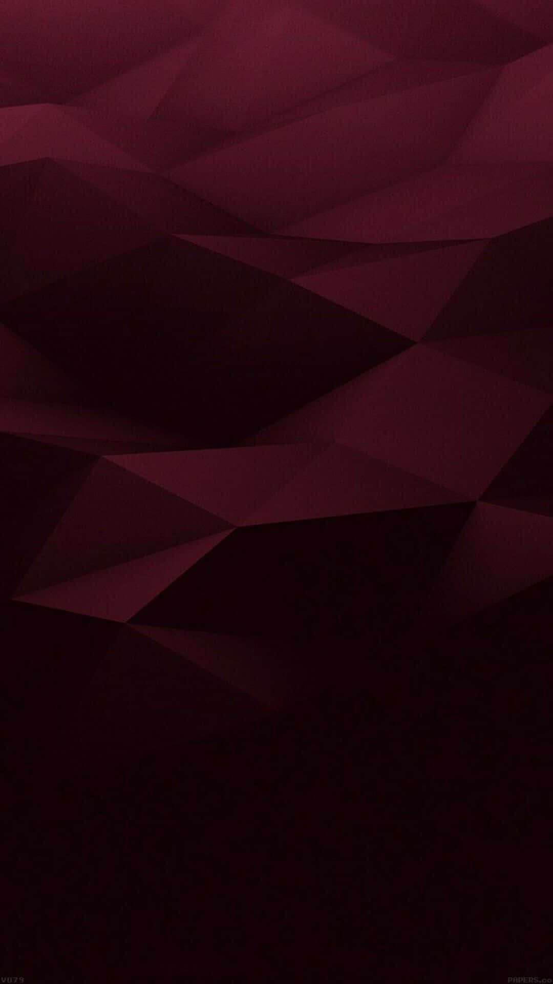 Maroon Aesthetic, abstract geometric plaid pattern, deep maroon, Full HD Phone Wallpaper
