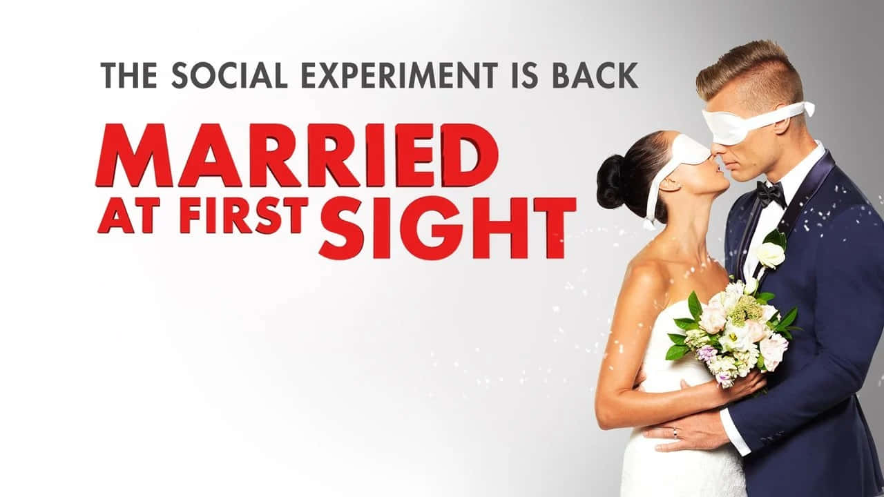 Married At First Sight Australia, bride and groom, wedding attire, HD Desktop Wallpaper