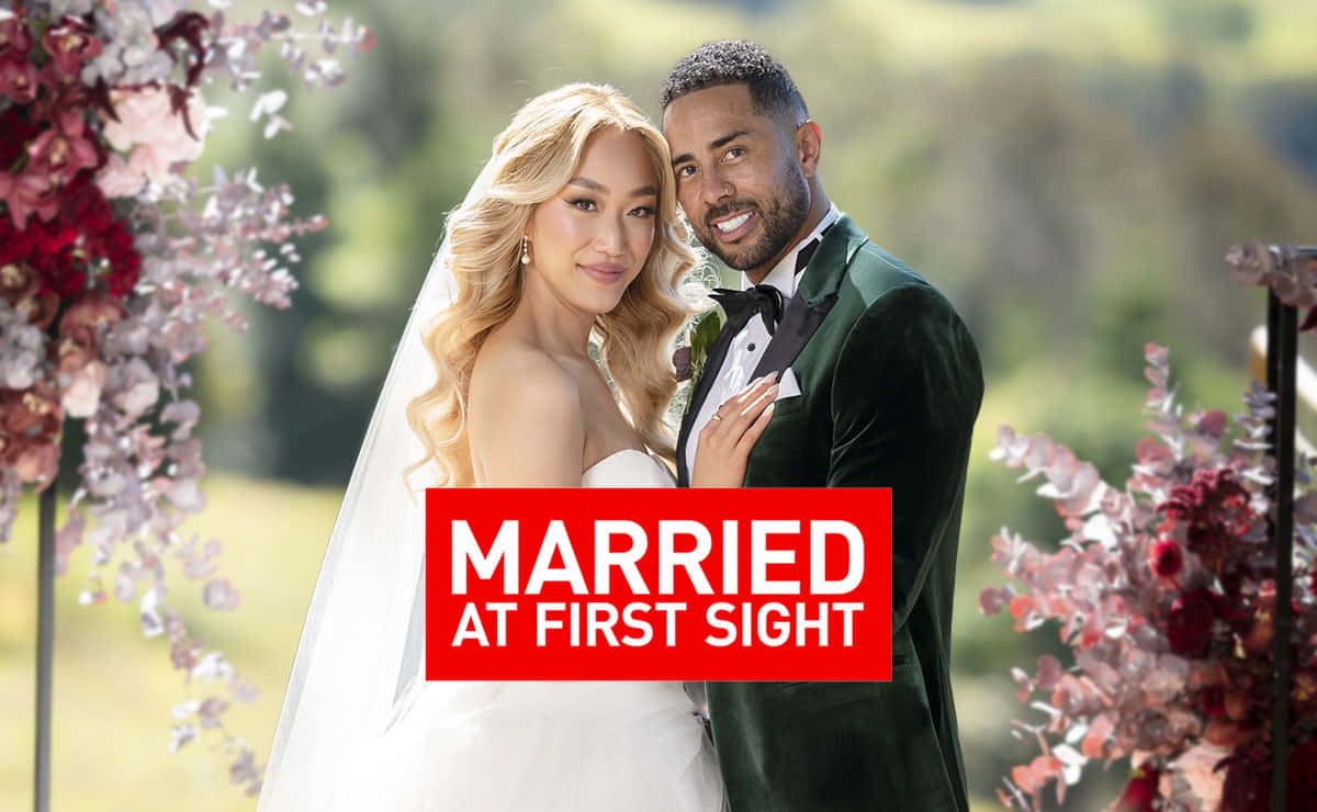 Married At First Sight Australia, floral arch, MARRIED AT FIRST SIGHT, SD Desktop Wallpaper