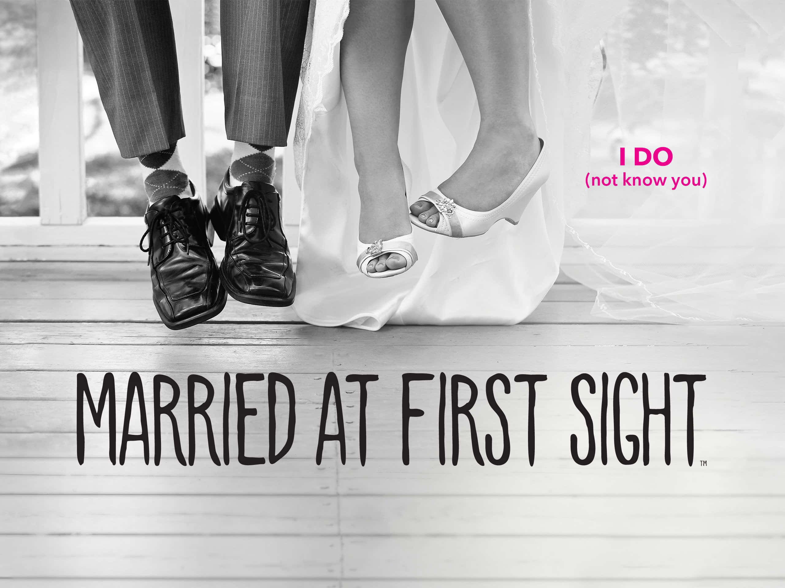 Married At First Sight Australia, black and white, wedding shoes, 2K Desktop Wallpaper