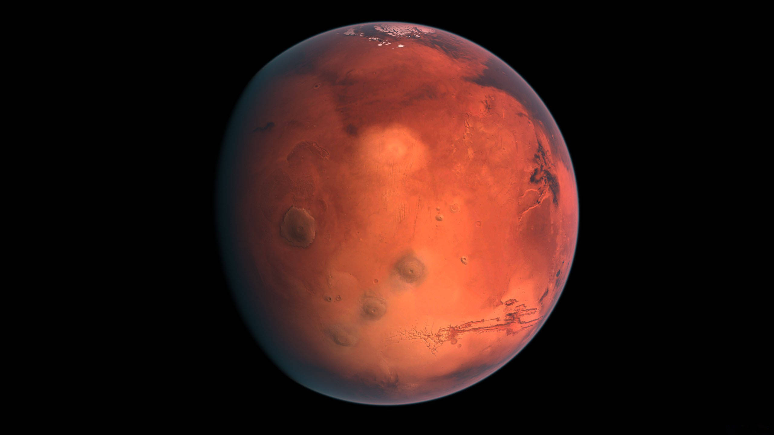 Mars, iPhone, red planet, 2K Desktop Wallpaper