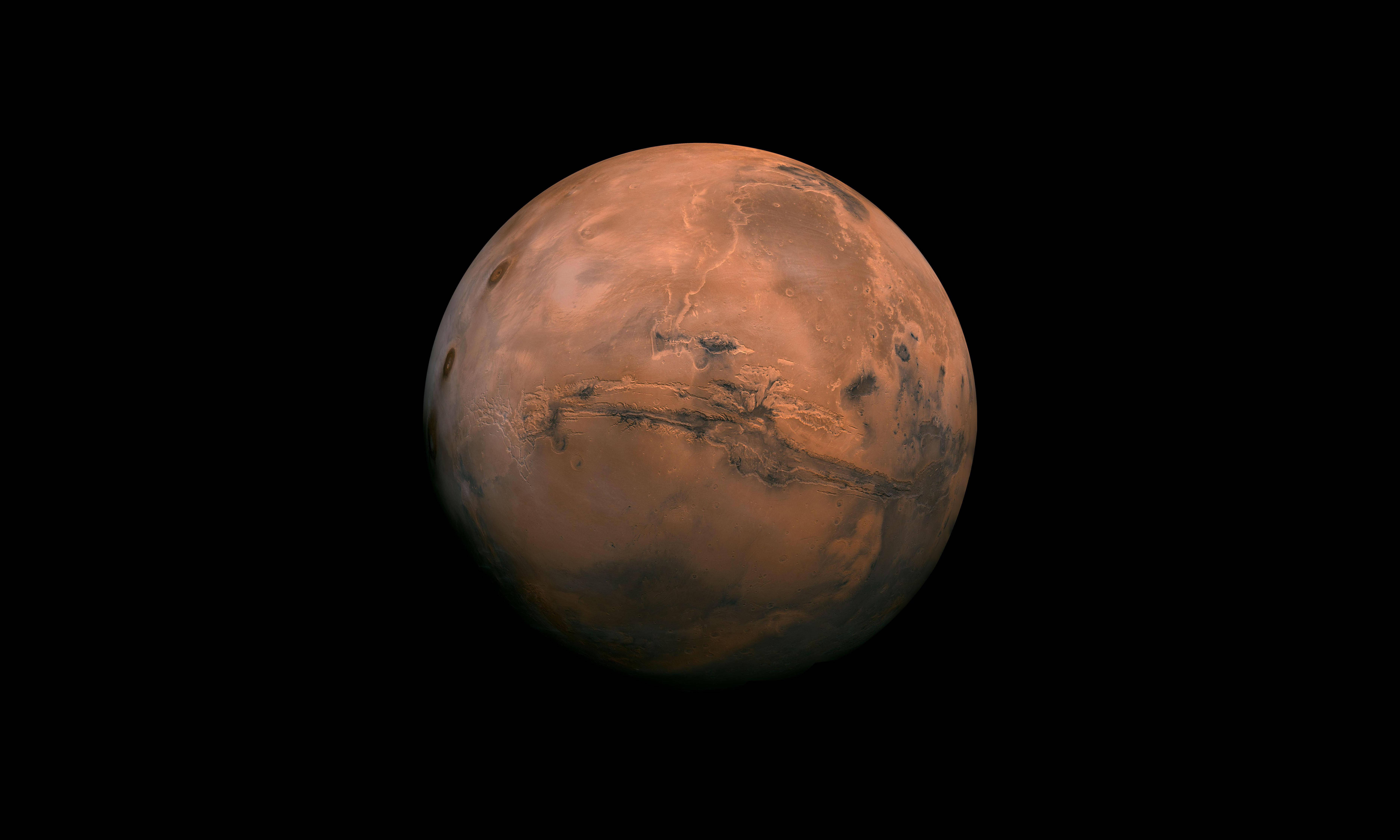 Mars, space, surface features, 5K Desktop Wallpaper