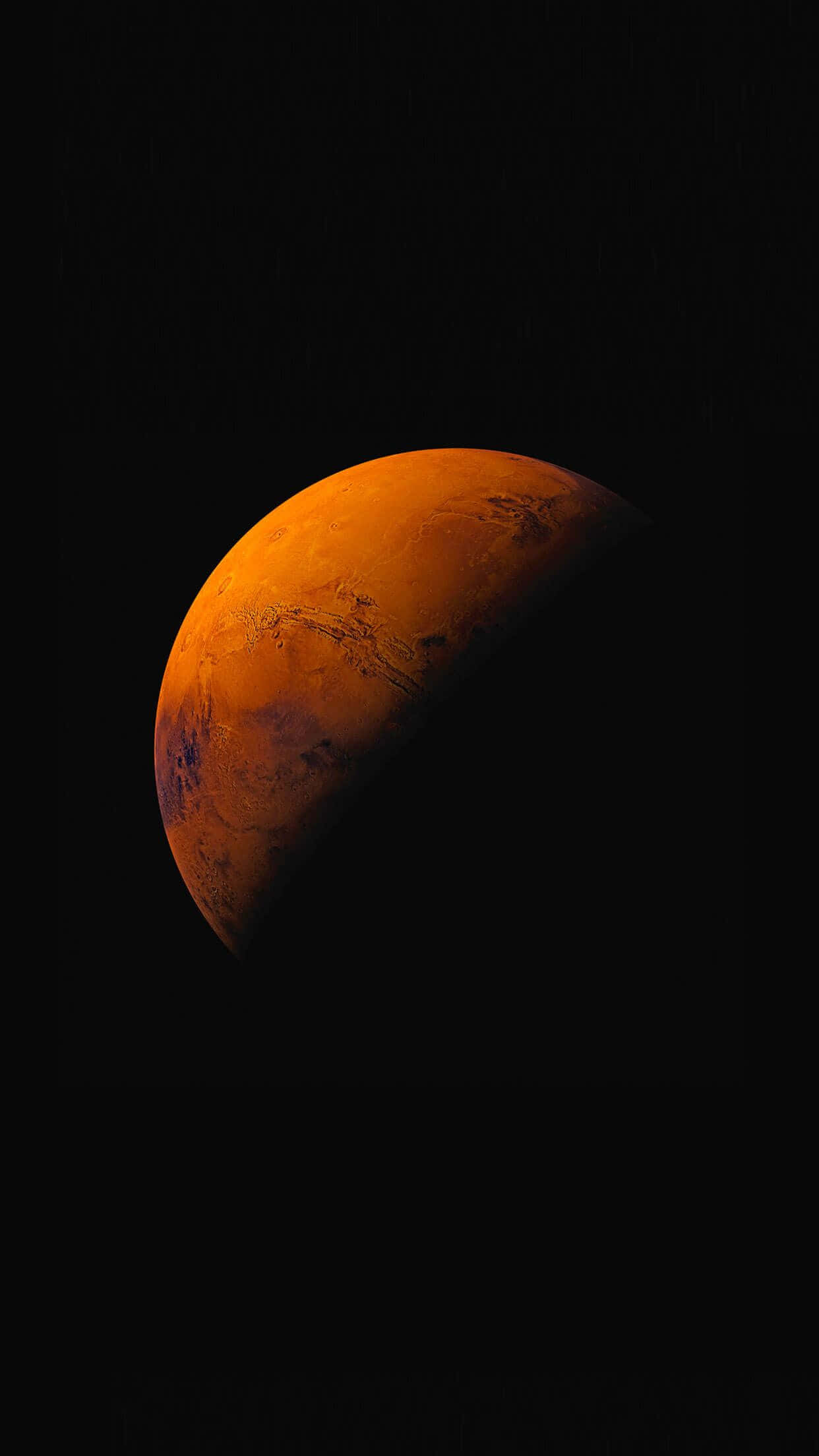 iOS 1, Mars, brown planet, Full HD Phone Wallpaper
