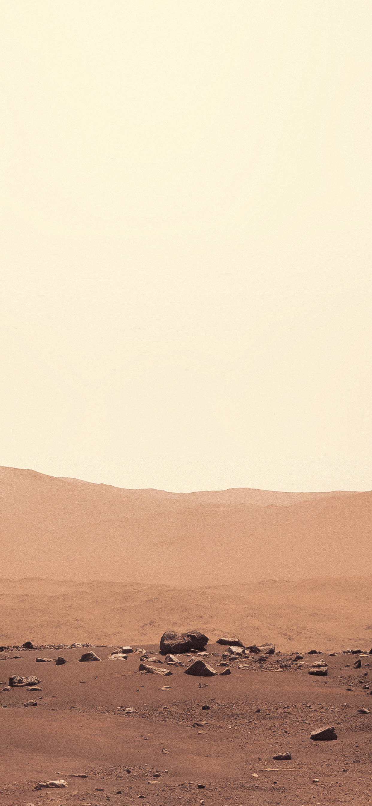 Mars iPhone, Martian landscape, reddish soil, 2K Phone Wallpaper
