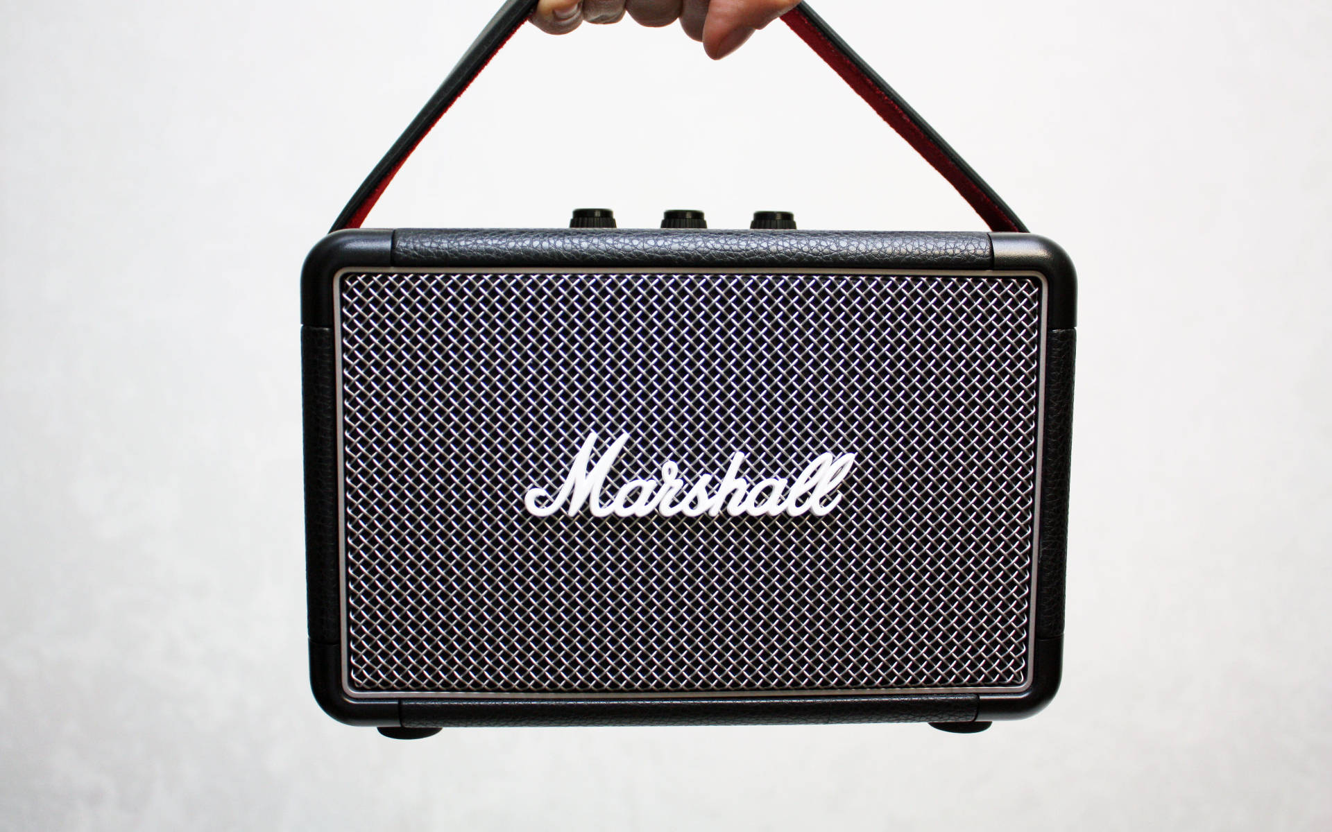 Marshall, black, textured grille, Full HD Desktop Wallpaper