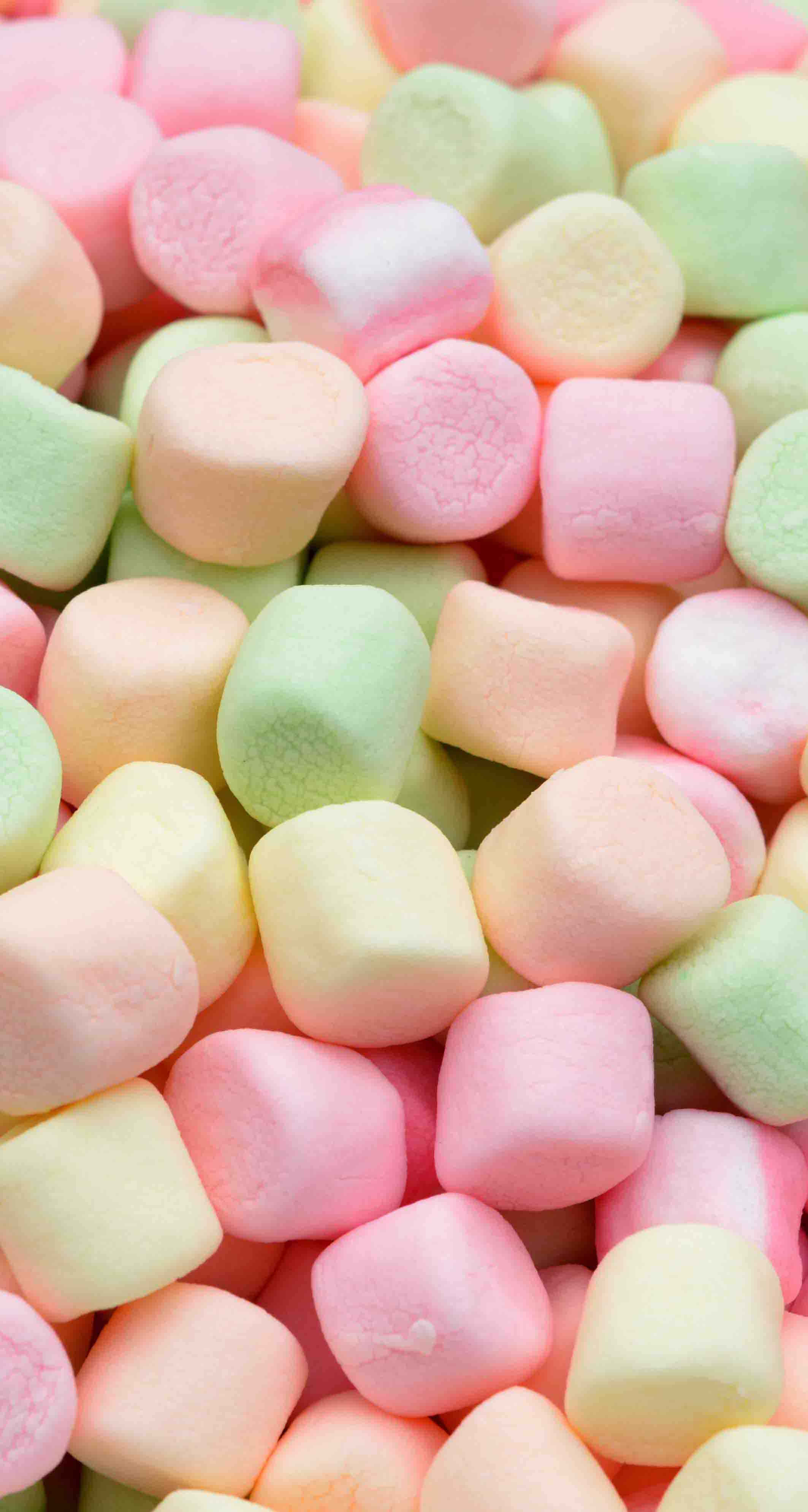 pastel pink, yellow, green, 4K Phone Wallpaper