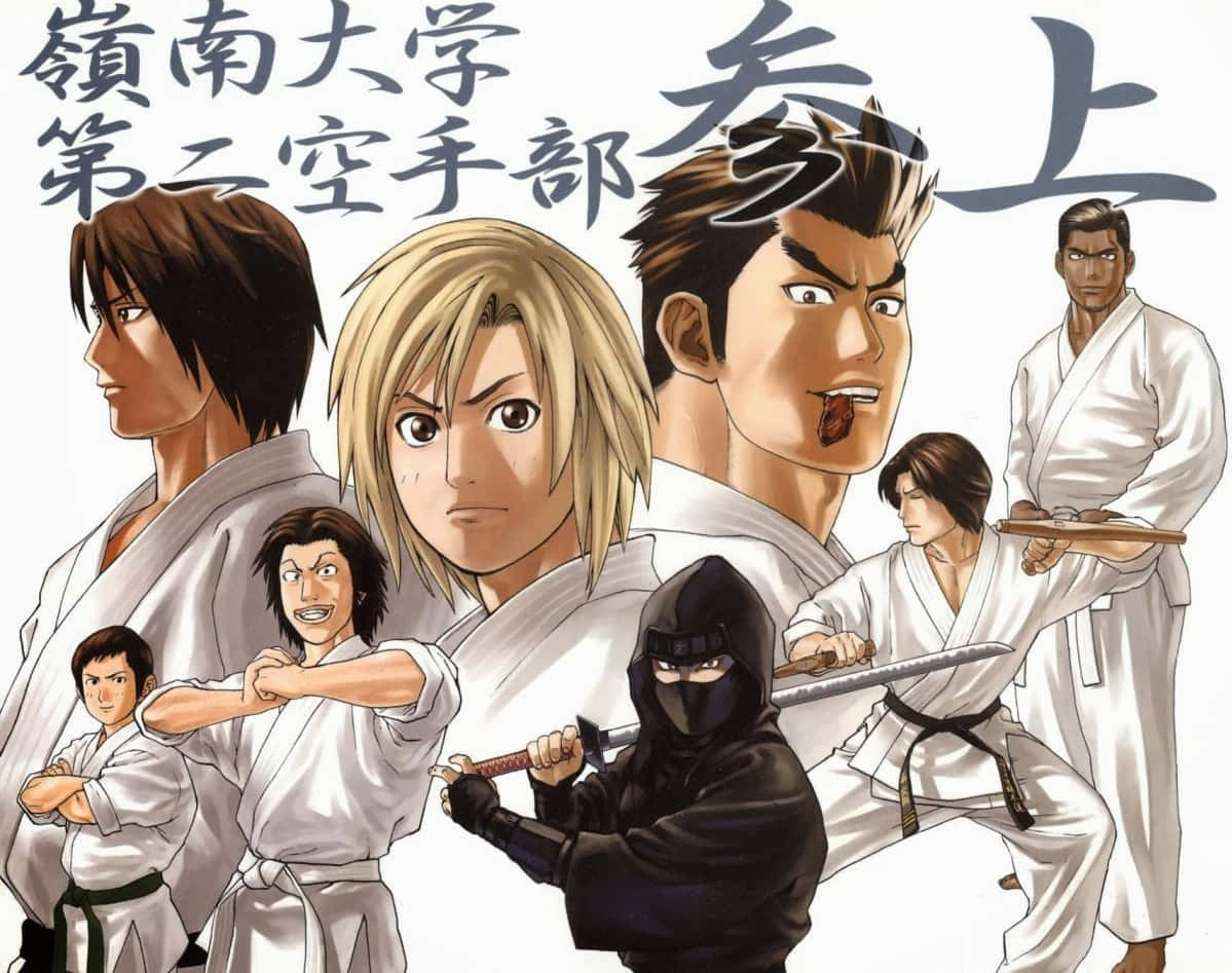 martial arts uniform, karate team, ninja, SD Desktop Wallpaper