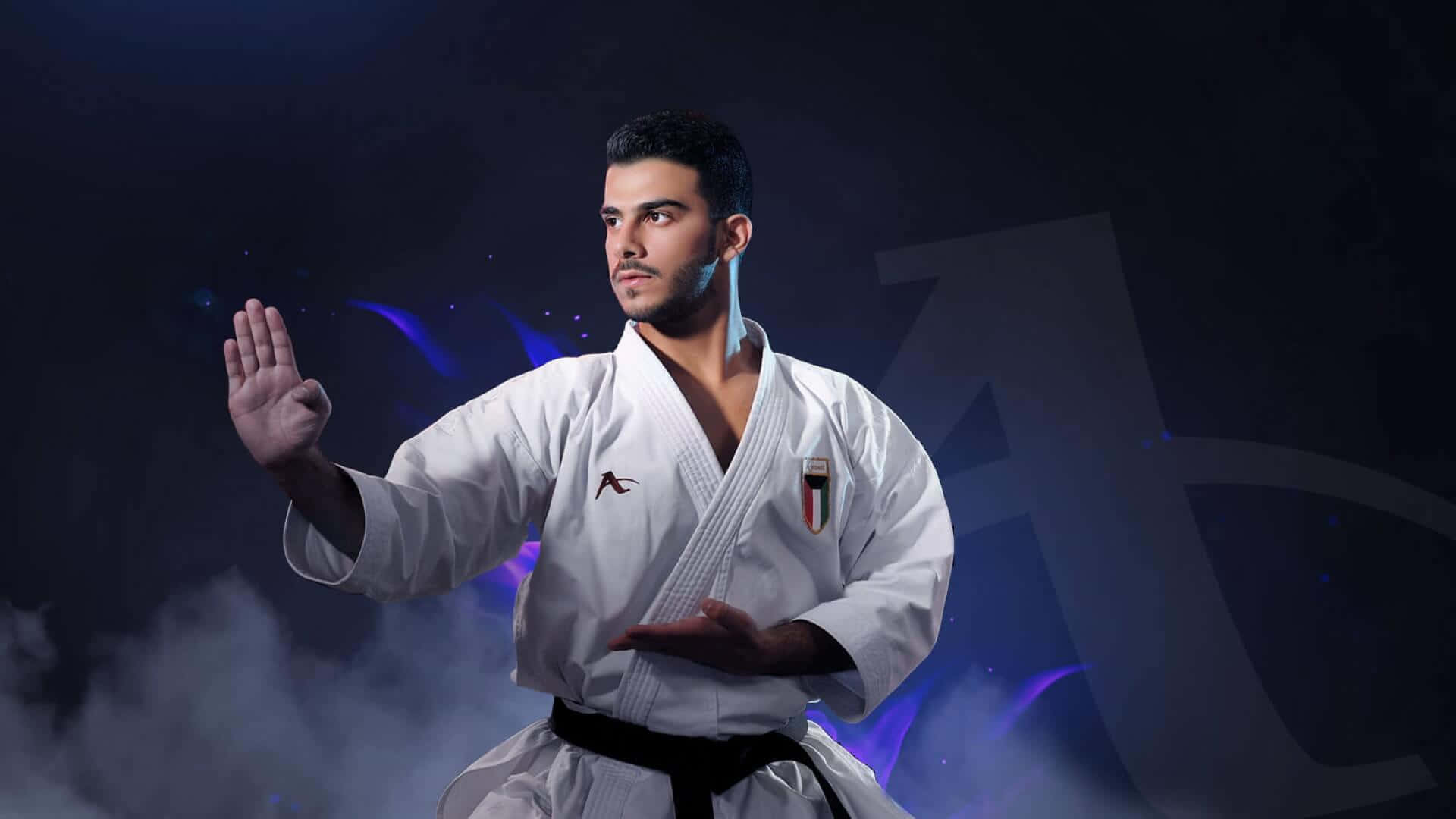 martial arts uniform, white gi, black belt, Full HD Desktop Wallpaper