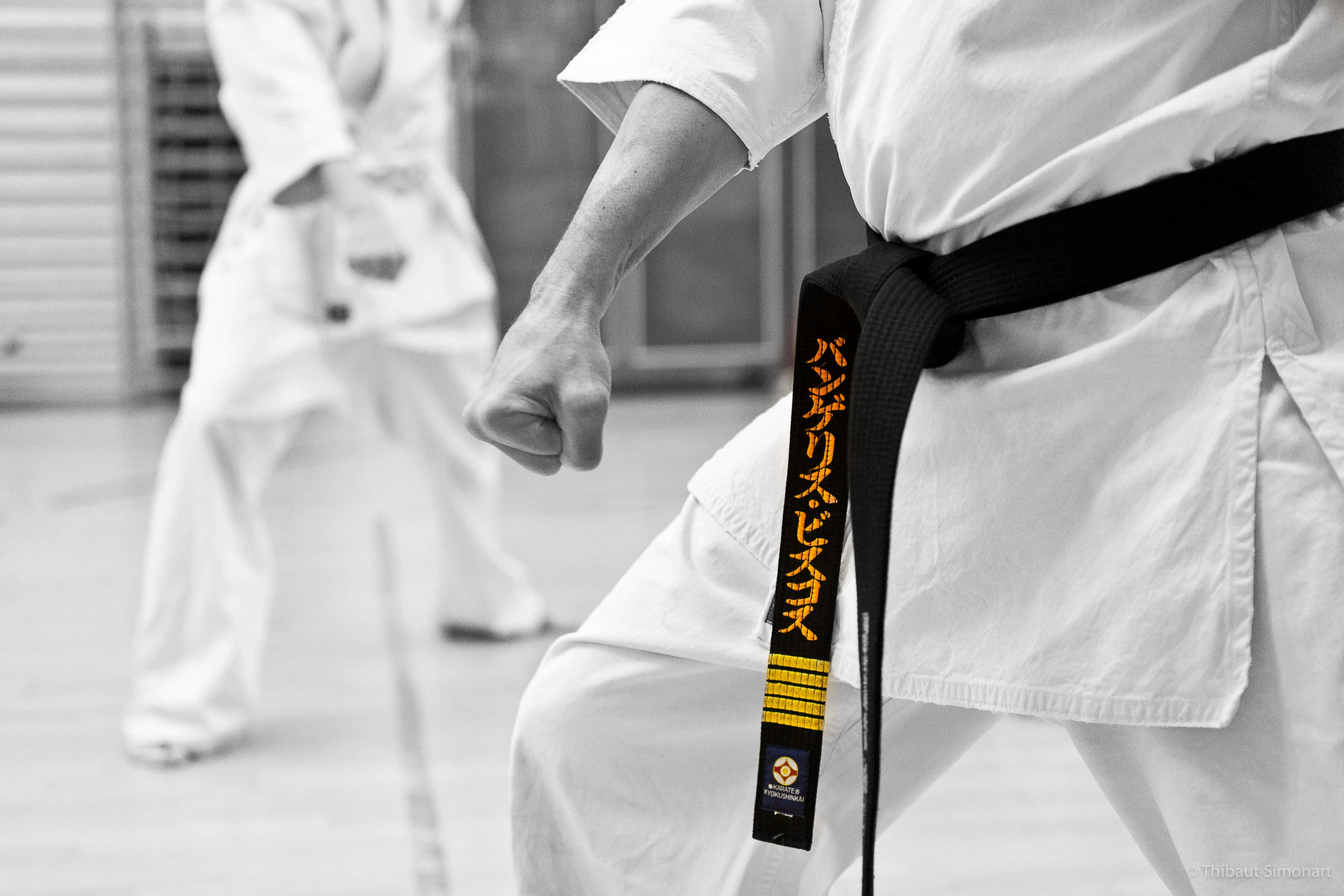 martial arts uniform, black belt, gold kanji, 2K Desktop Wallpaper