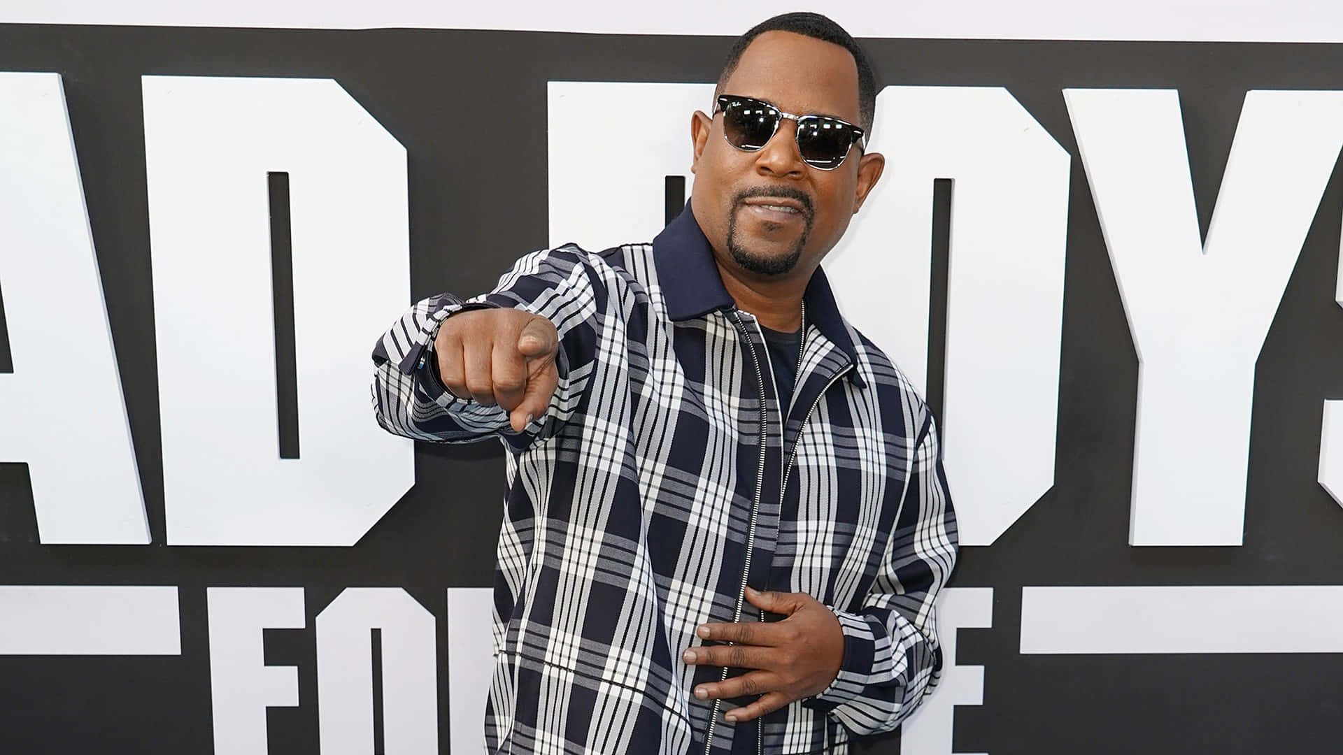 Martin Lawrence, sunglasses, plaid shirt, Full HD Desktop Wallpaper