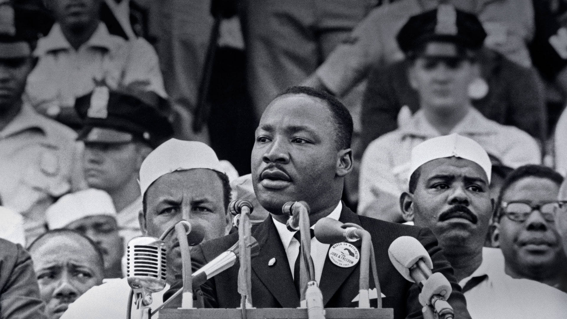 Martin Luther King Jr, speech, rally, Full HD Desktop Wallpaper
