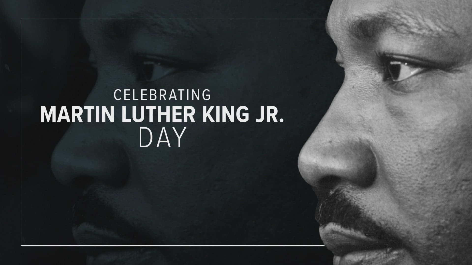 Martin Luther King Jr, black and white portrait, birthday, Full HD Desktop Wallpaper