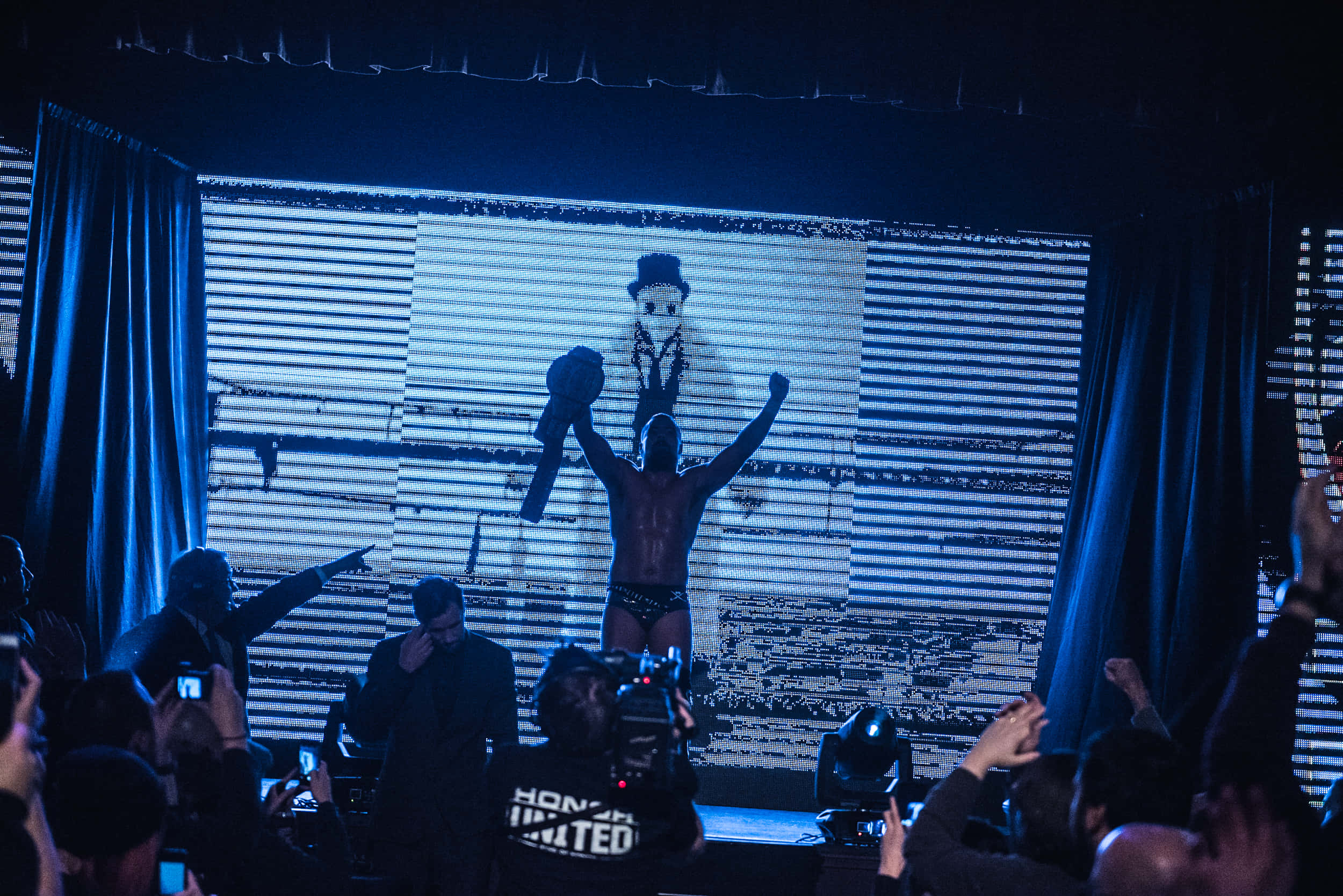 Marty Scurll, championship belt, trunks, Full HD Desktop Wallpaper