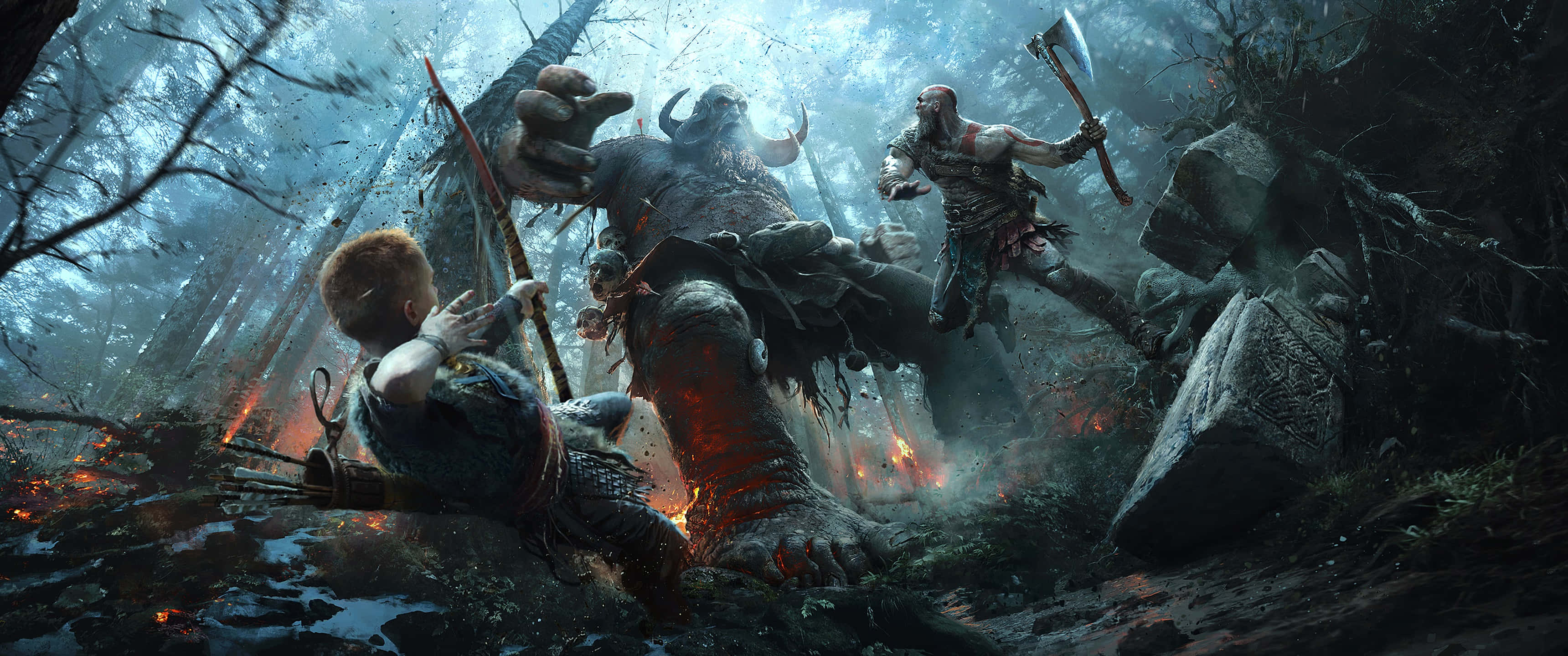 Marvel, warrior, giant, 2K Desktop Wallpaper