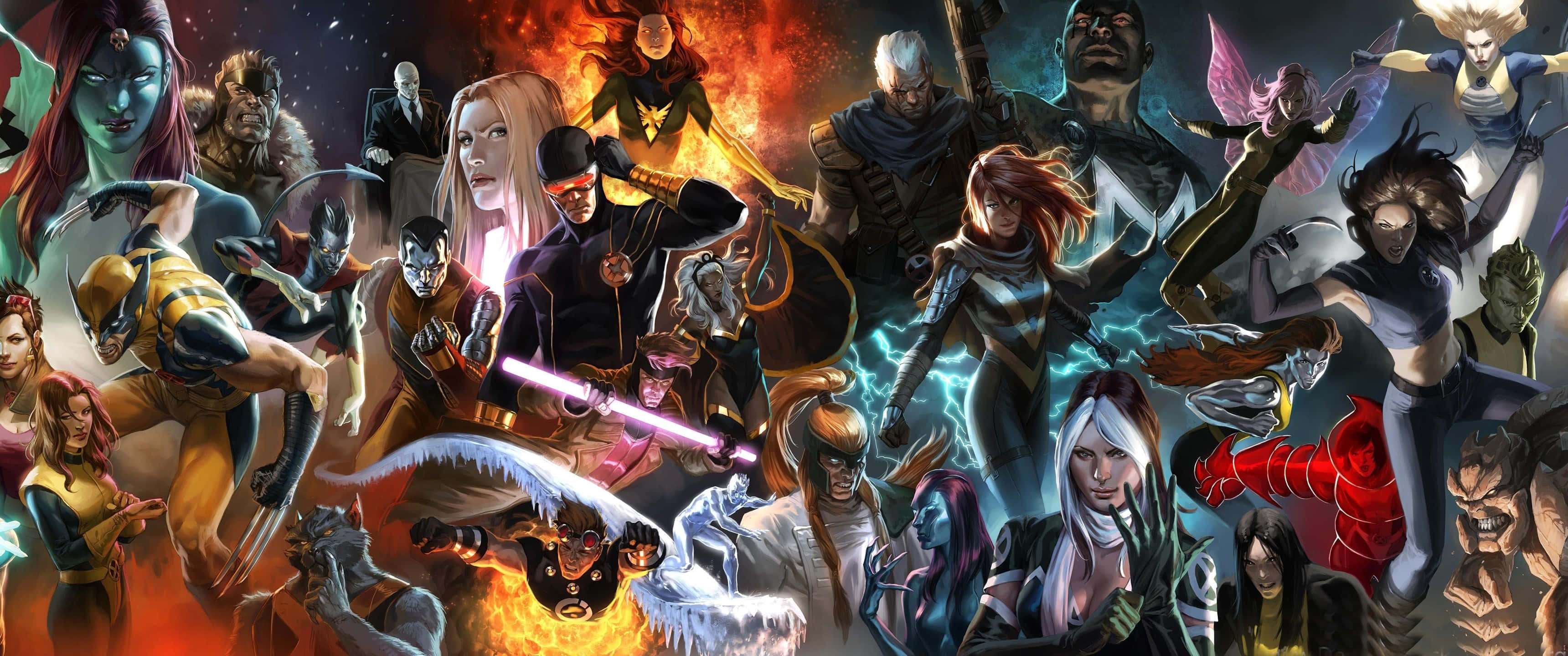 Marvel, X-Men, superheroes, 2K Desktop Wallpaper