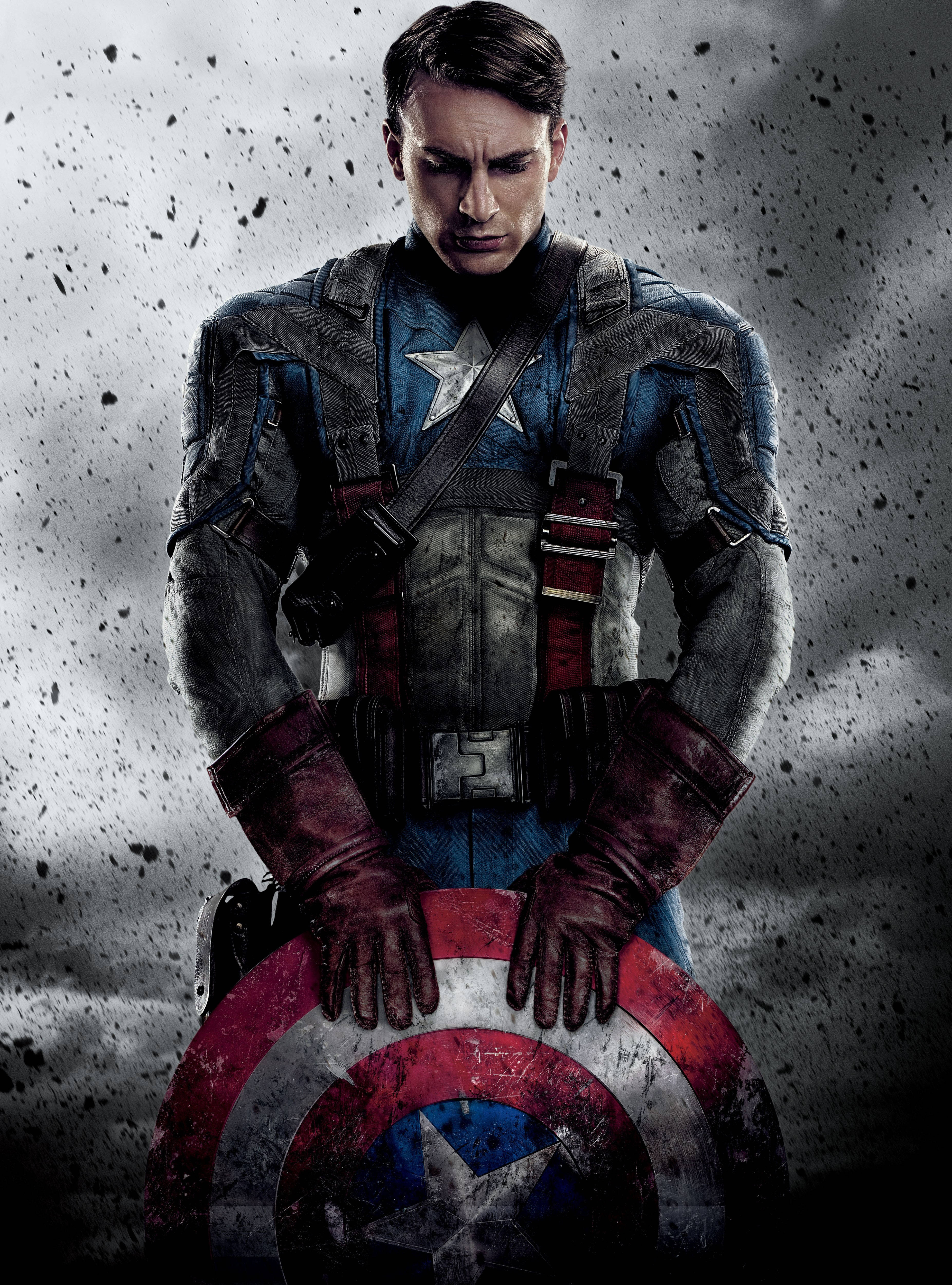 Marvel Captain America, Captain America, shield, 4K Phone Wallpaper