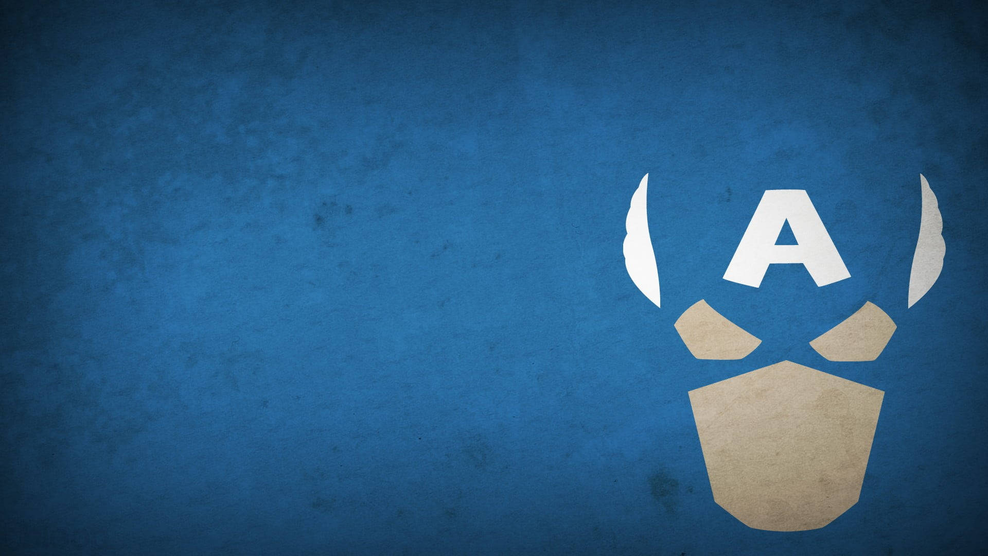 Marvel Captain America, Captain America helmet logo, white, Full HD Desktop Wallpaper