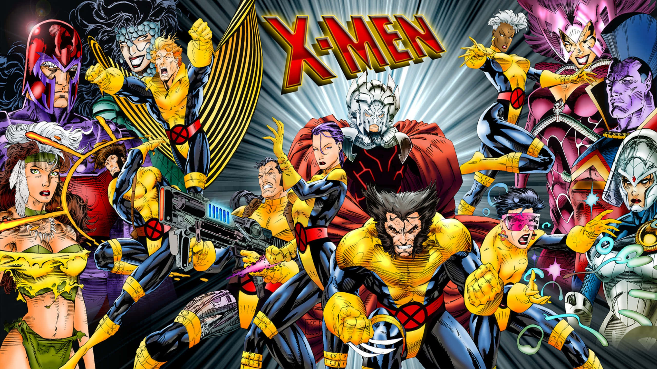 X-Men, Marvel Comics, 2560x1440, 2K Desktop Wallpaper