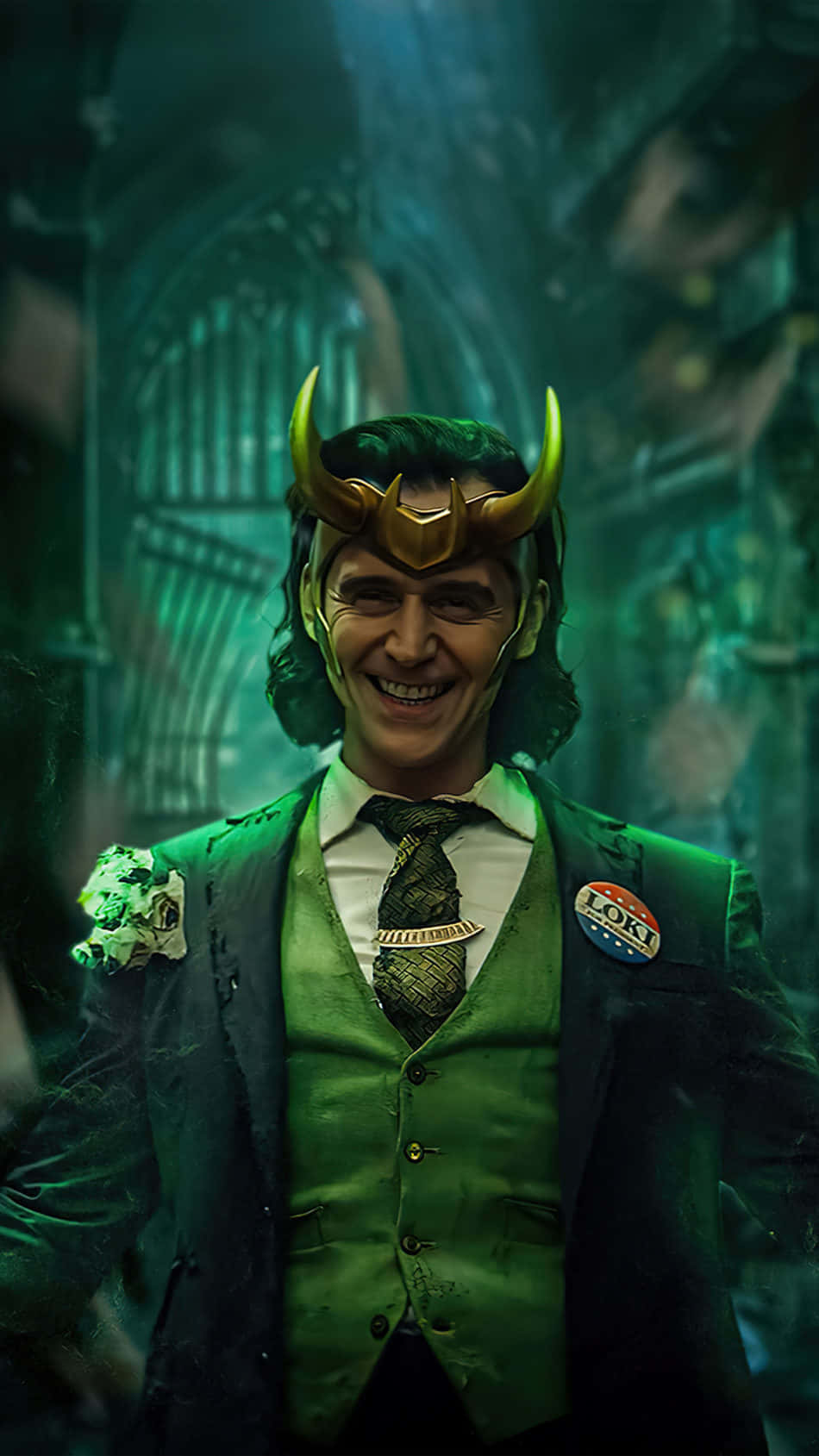 Marvel Loki, Loki, green suit, HD Phone Wallpaper