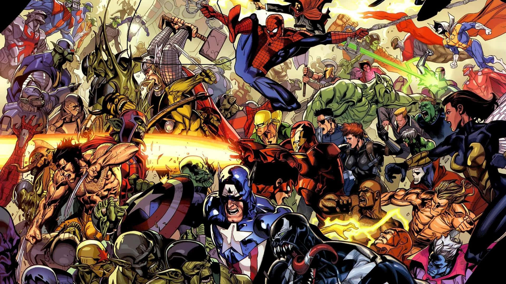Marvel, Ps4, comic book, Full HD Desktop Wallpaper