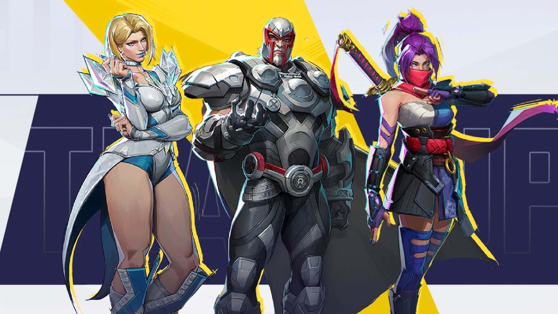 Marvel Rivals, anime characters, futuristic armor, Full HD Desktop Wallpaper