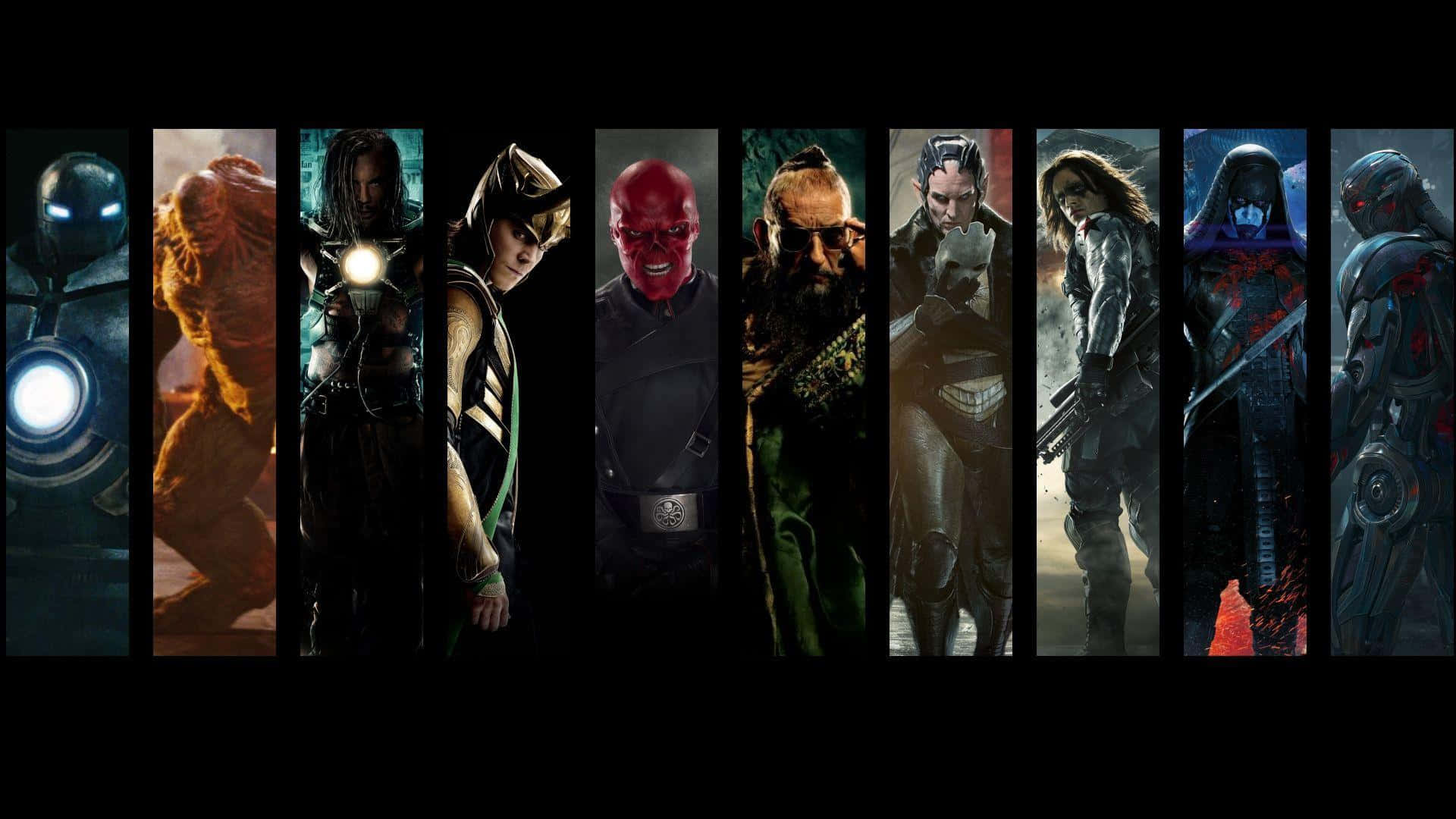 Marvel Universe, dark fantasy, glowing eyes, Full HD Desktop Wallpaper