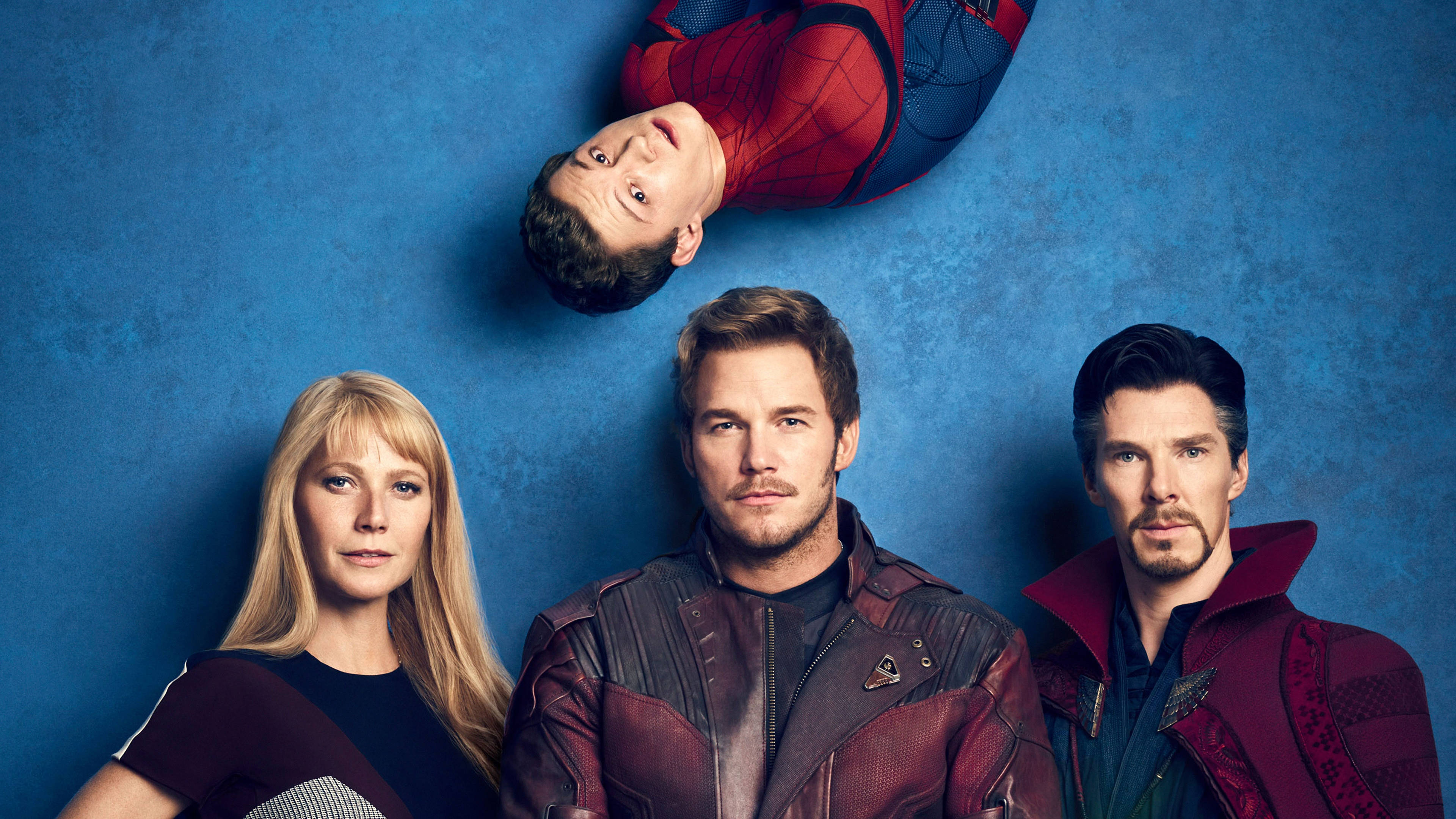 Marvel, superheroes, red suit, 4K Desktop Wallpaper