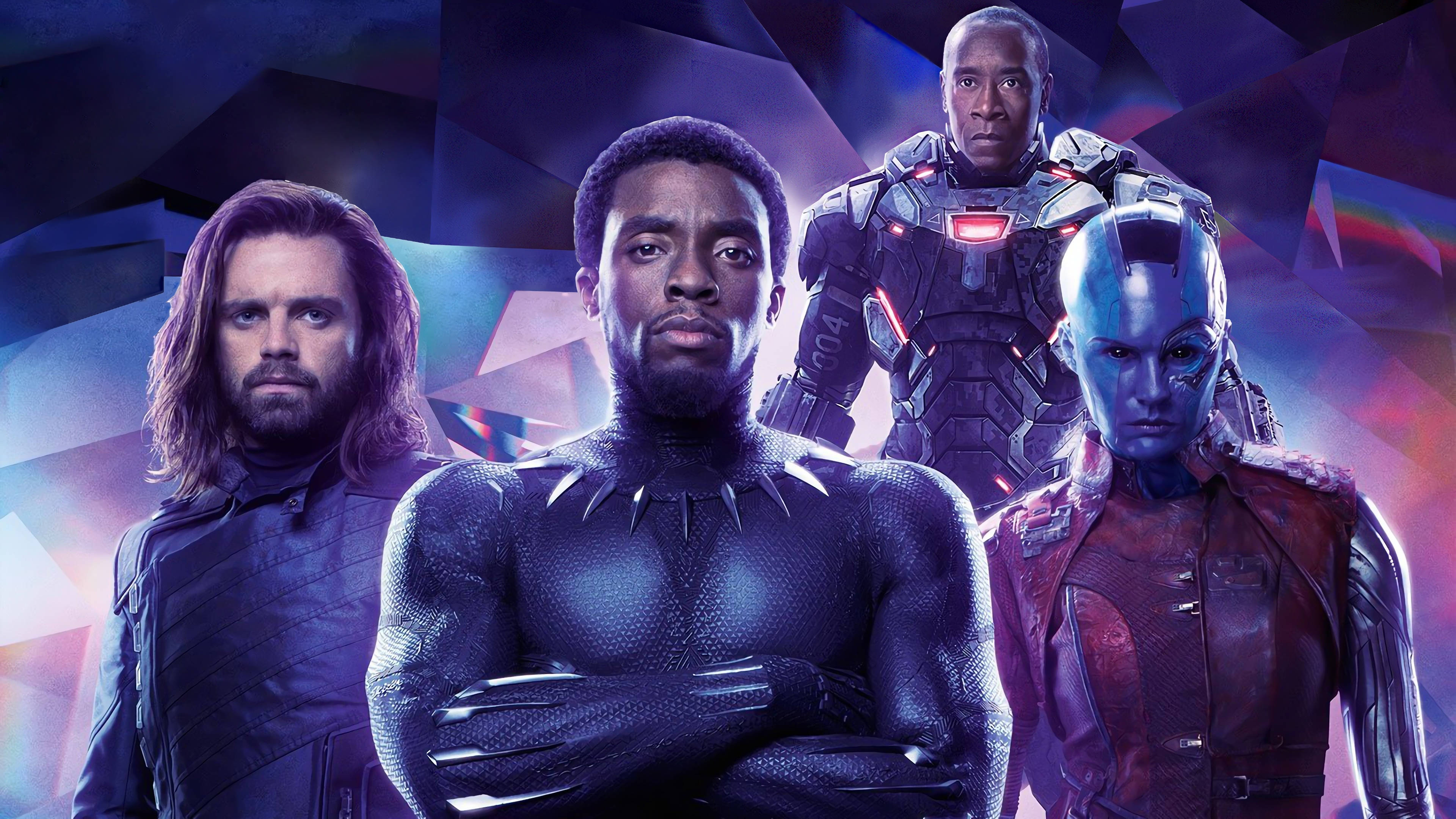 Marvel, Purple Hue, superheroes, 4K Desktop Wallpaper
