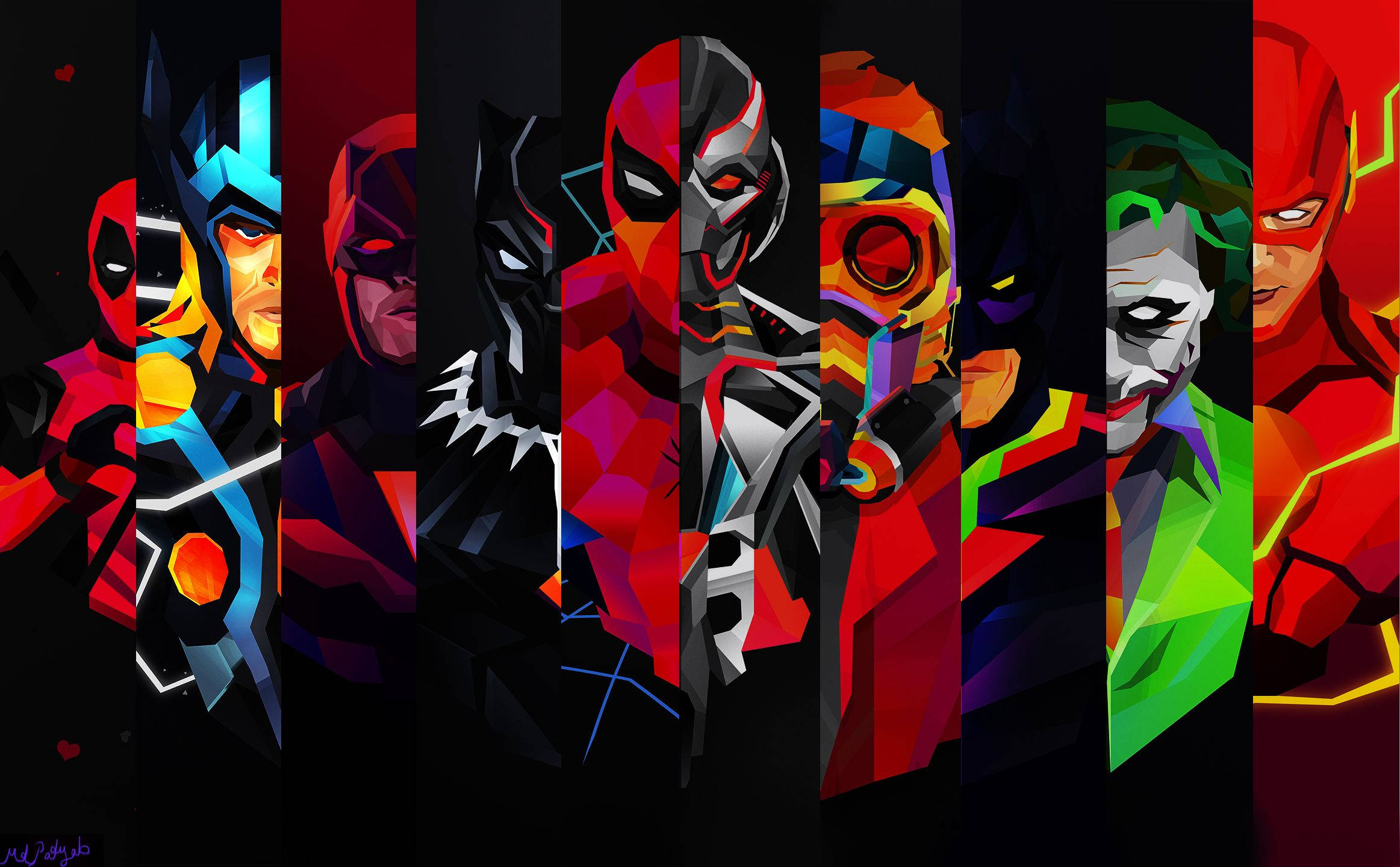 Marvel, comic book heroes, comic book villains, Full HD Desktop Wallpaper
